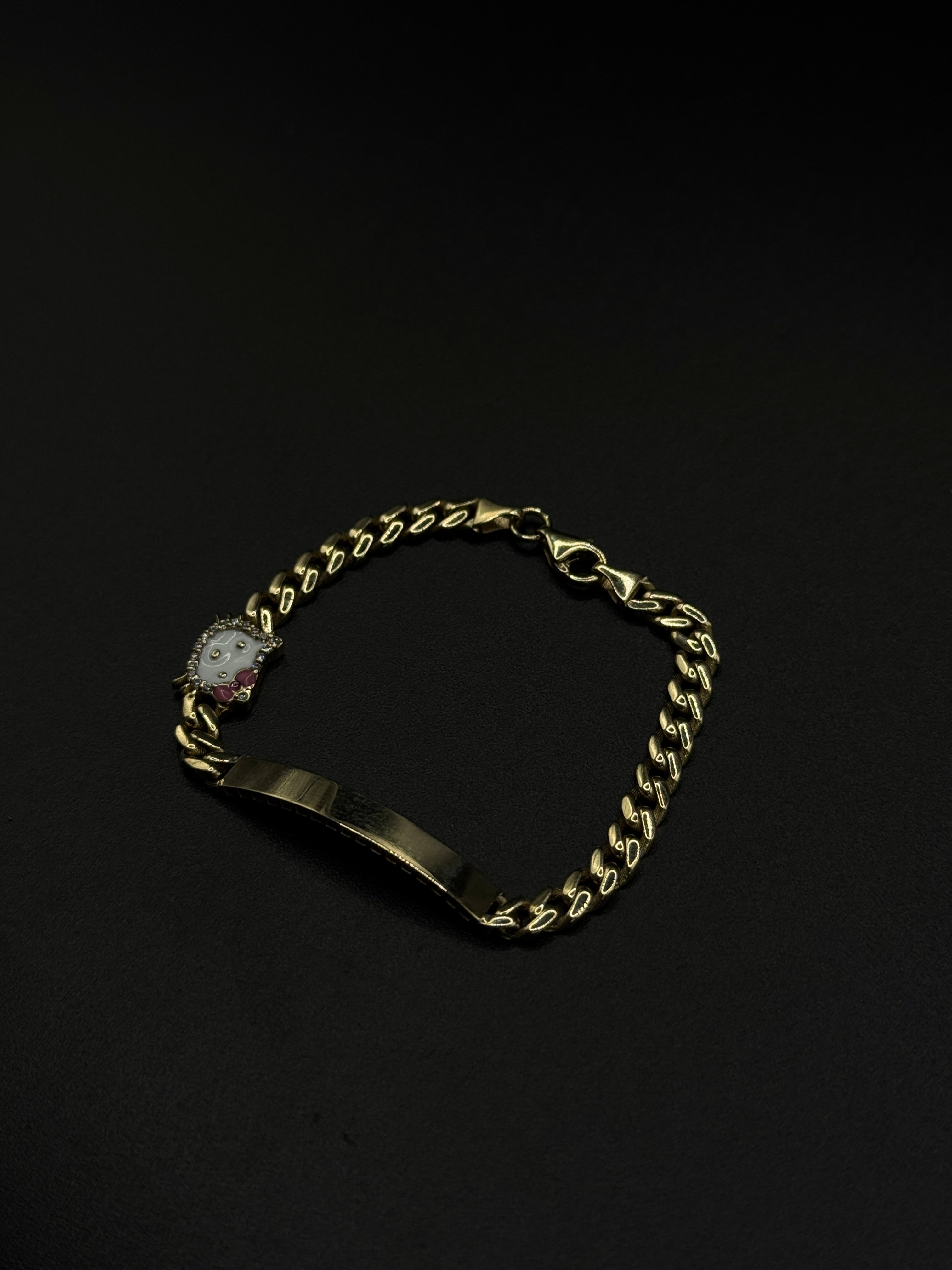 Baby Hello Kitty Bracelet (Cuban Link) image 0