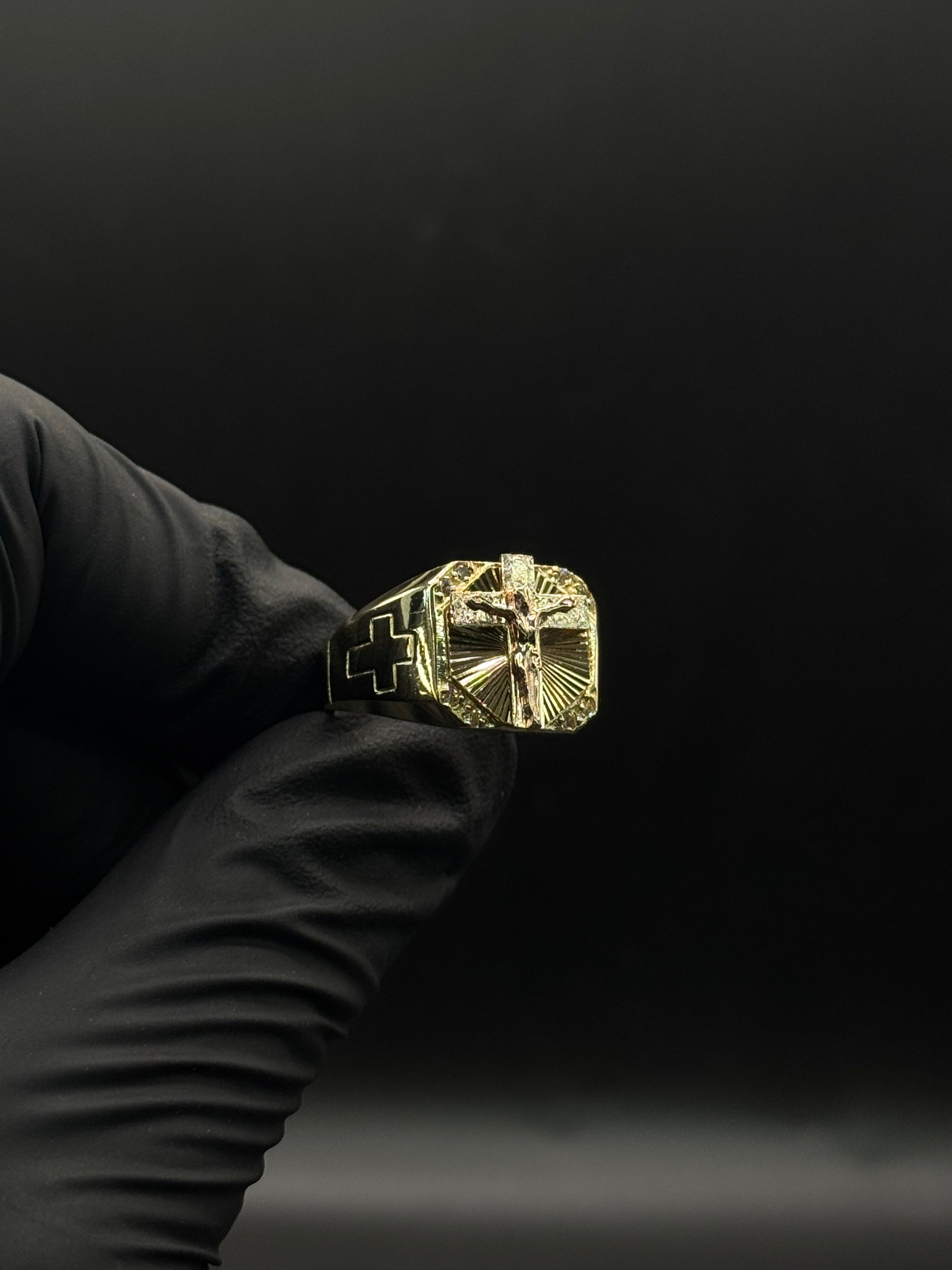 Mens Cross Ring image 0