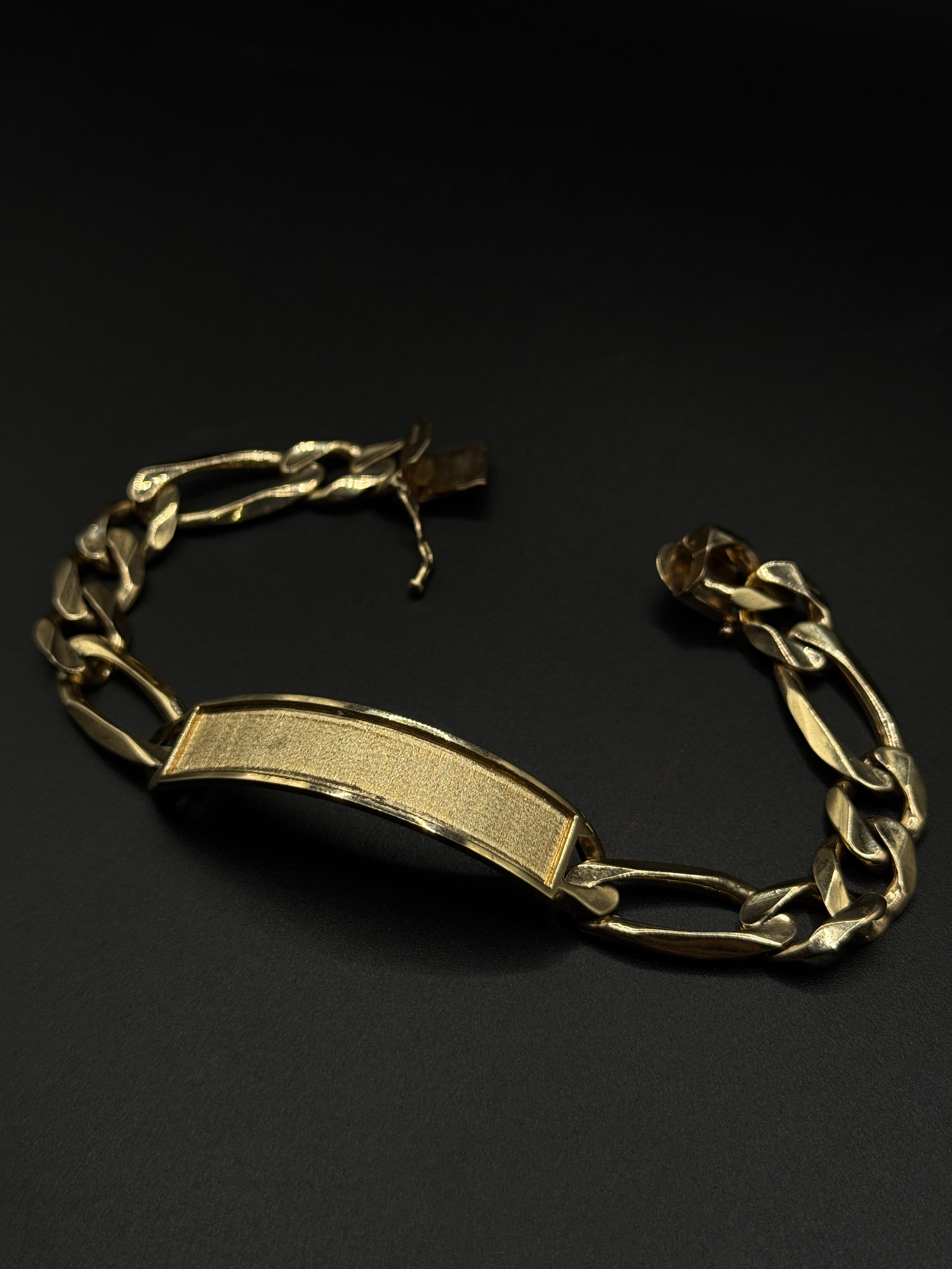 Mens Figaro ID Bracelet (Solid) image 0