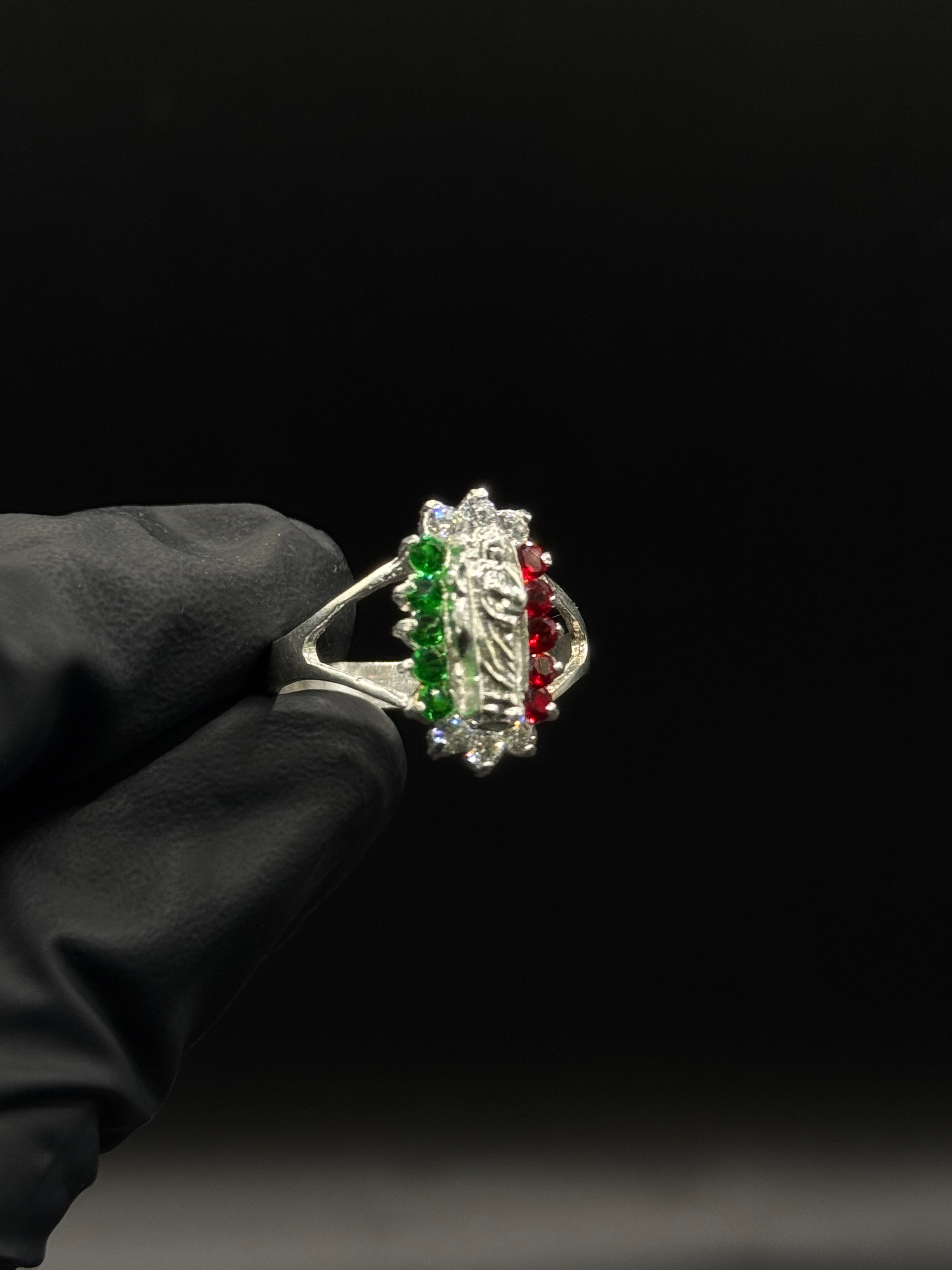 Silver San Judas Ring (MX) image 0