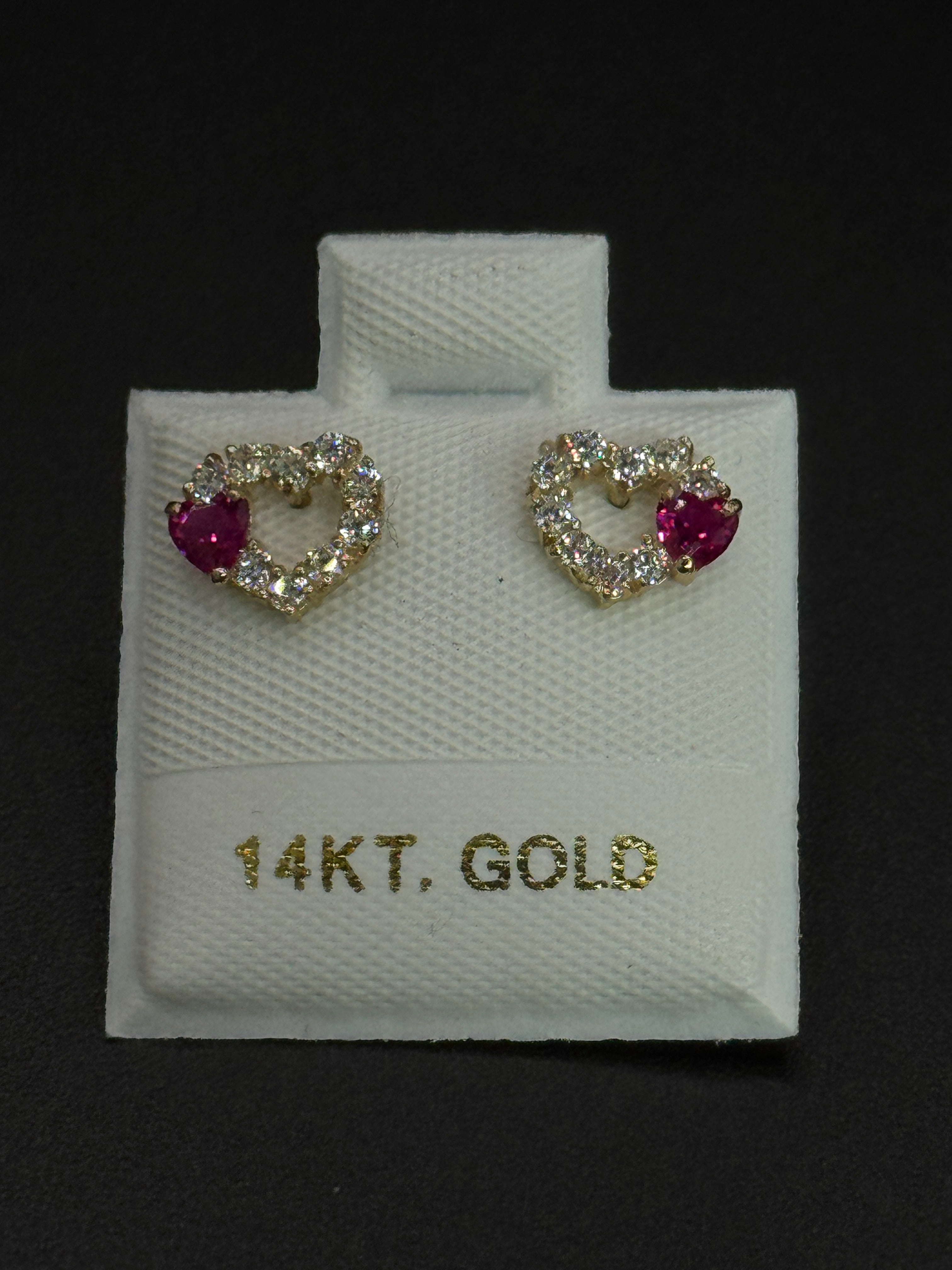 Heart Earrings (E15) image 0
