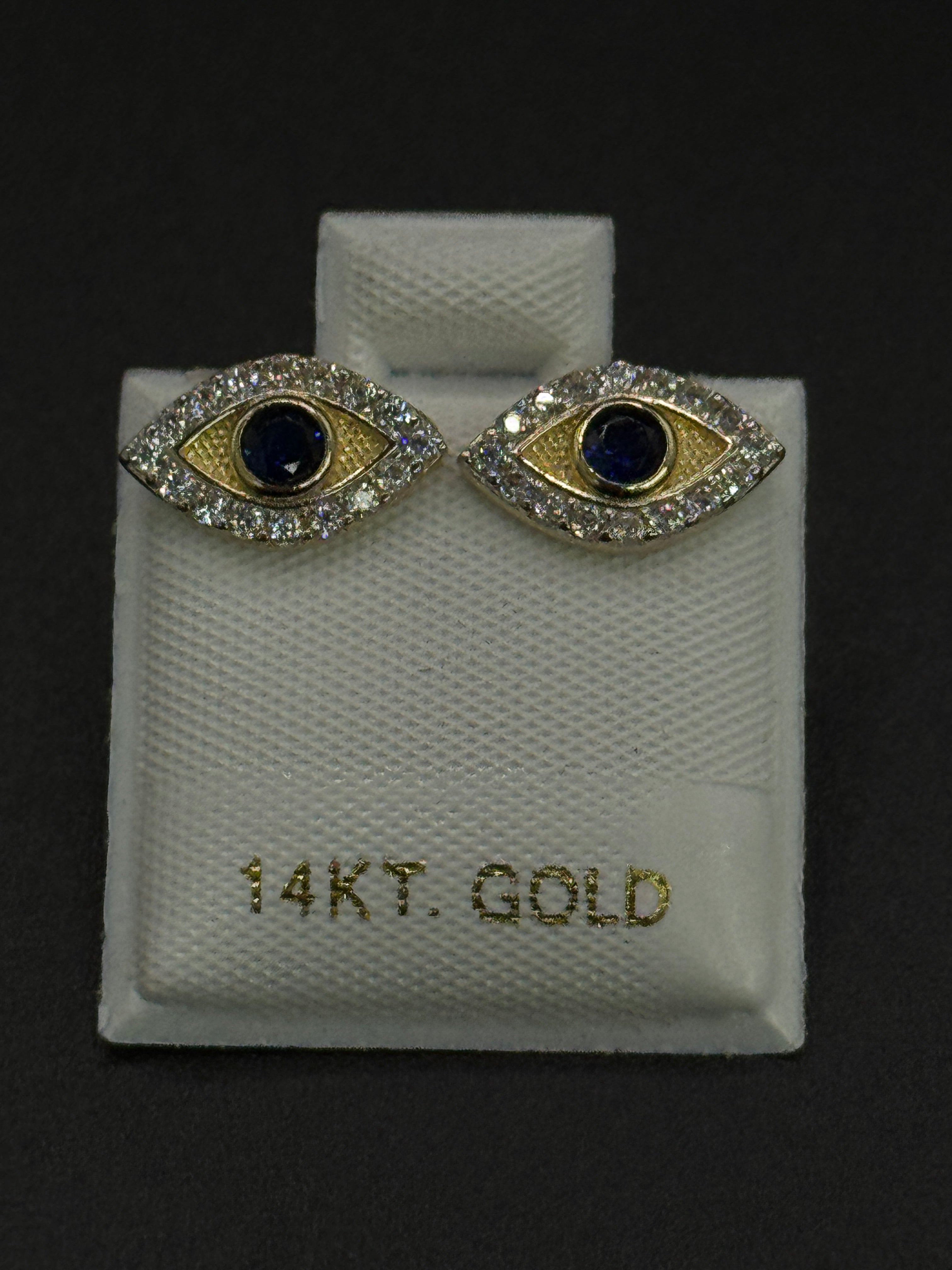 Evil Eye Earrings (E17) image 0