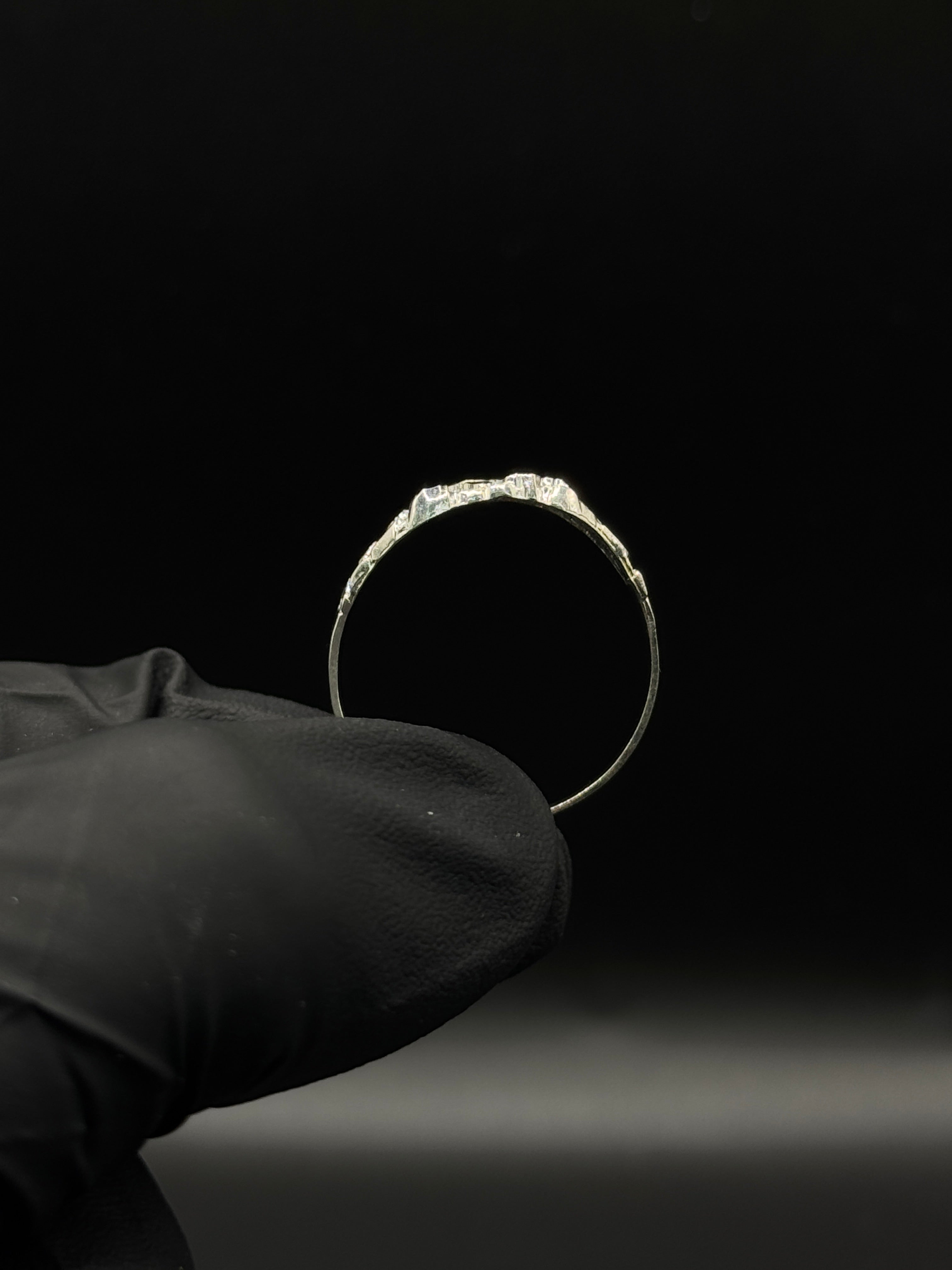 Silver Nugget Ring image 1