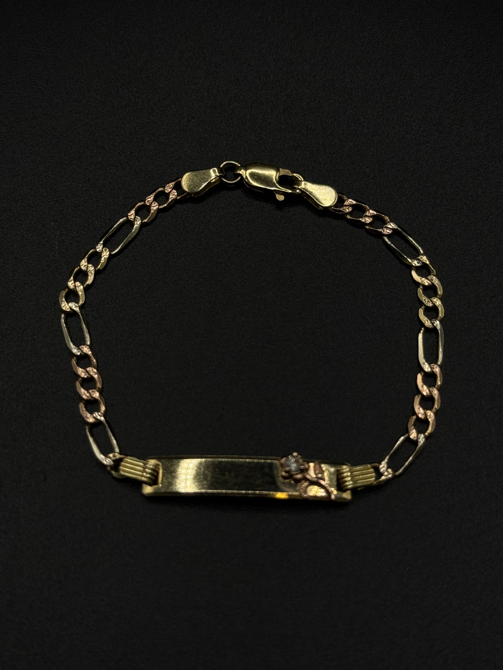 3 Tone Baby Flower Bracelet image 1