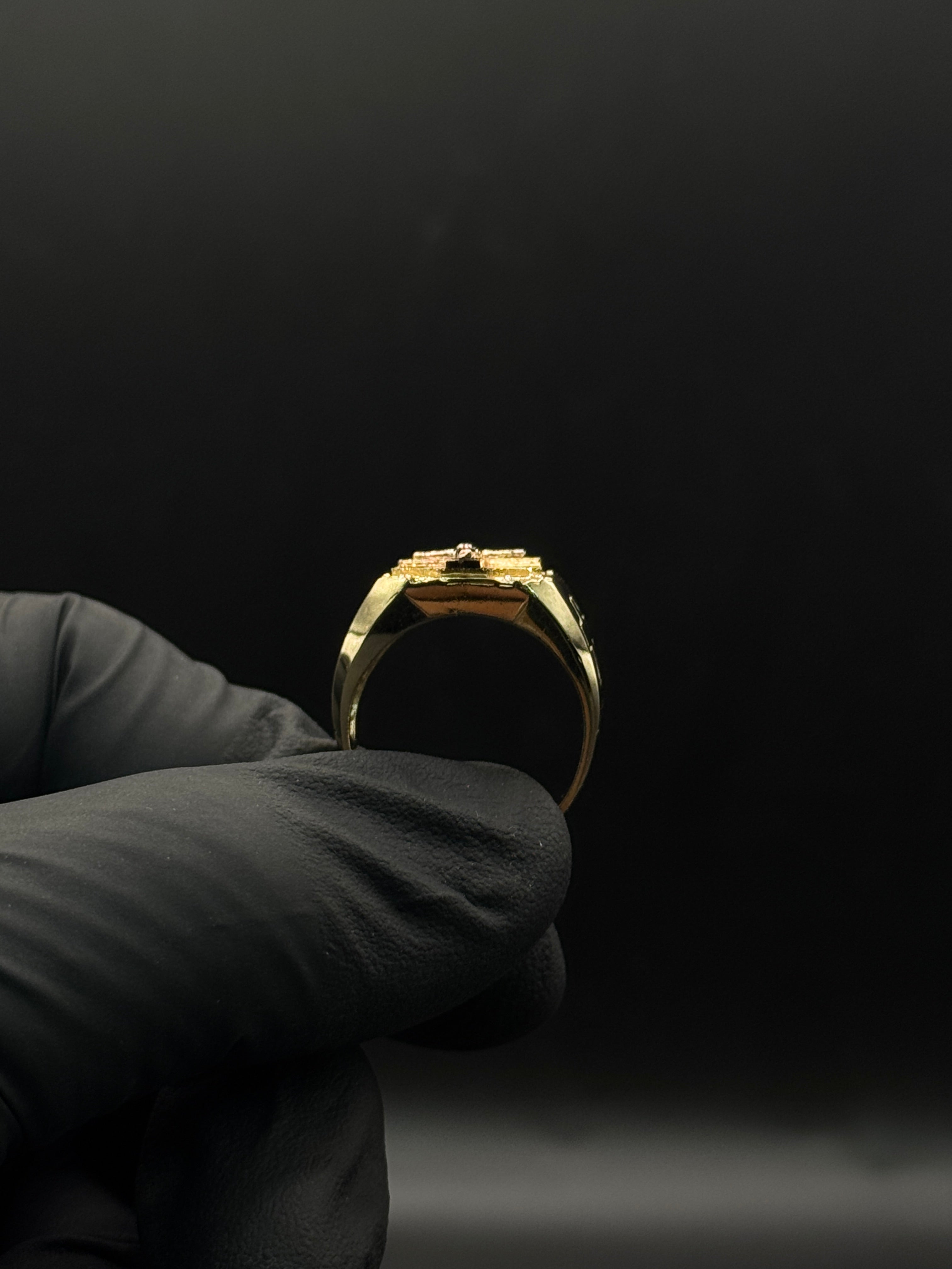 Mens Cross Ring image 1
