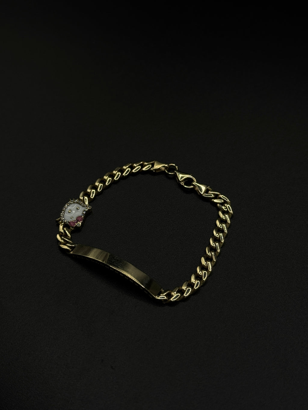 Baby Hello Kitty Bracelet (Cuban Link) image 0