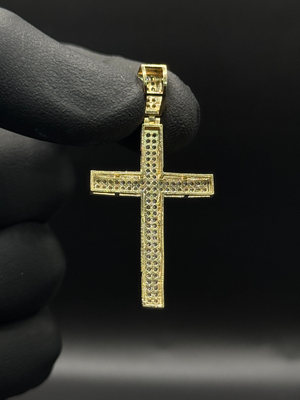 Mens Cross w Stones (P2) image 1