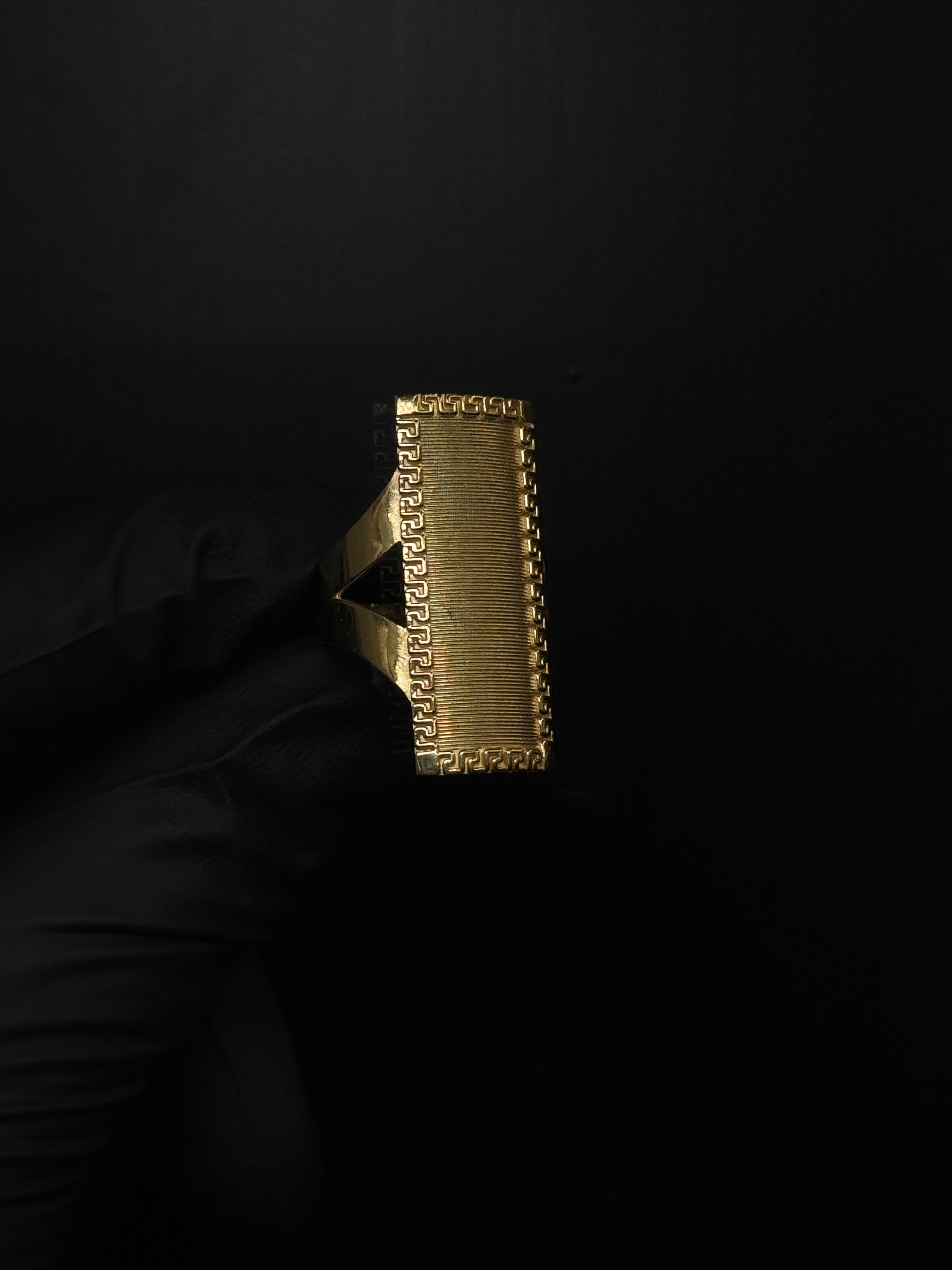 Customized Vertical Name Ring image 0