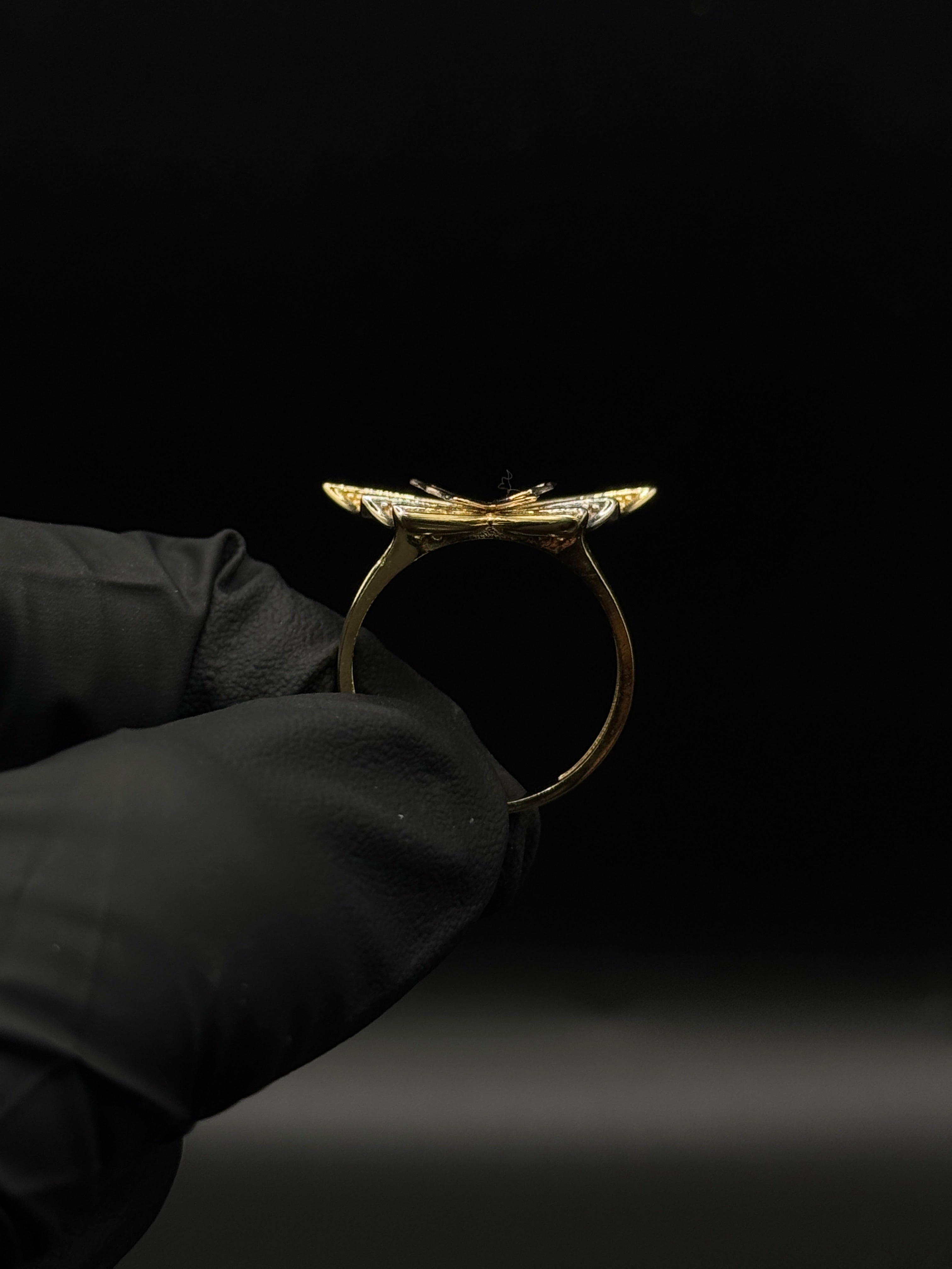 Womens Butterfly Ring image 1