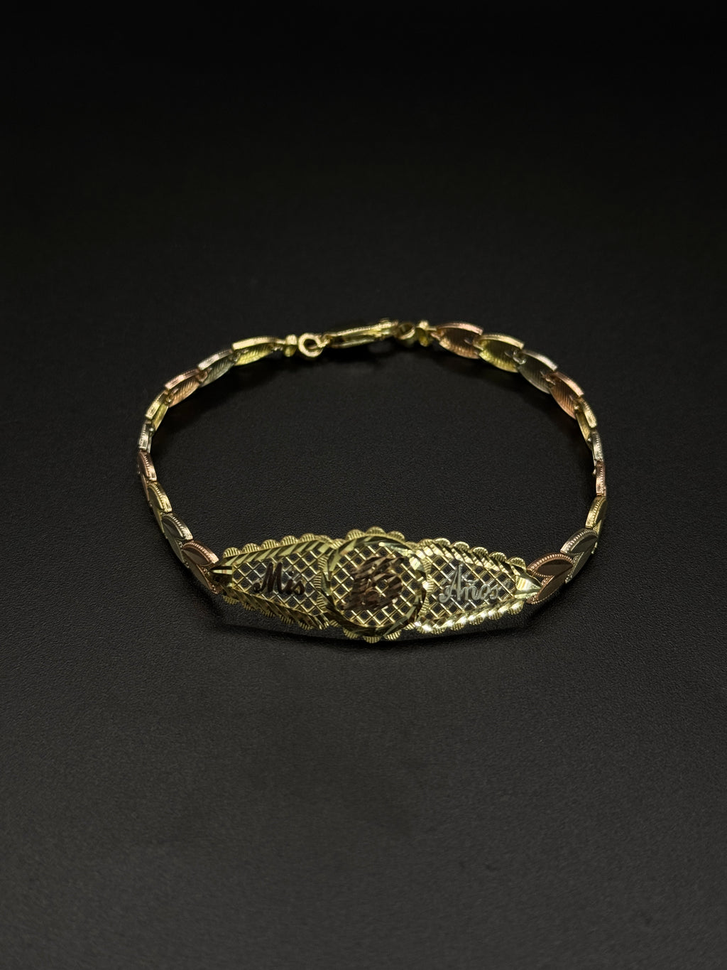 Women's 3 Tone Quinceañera Bracelet image 1