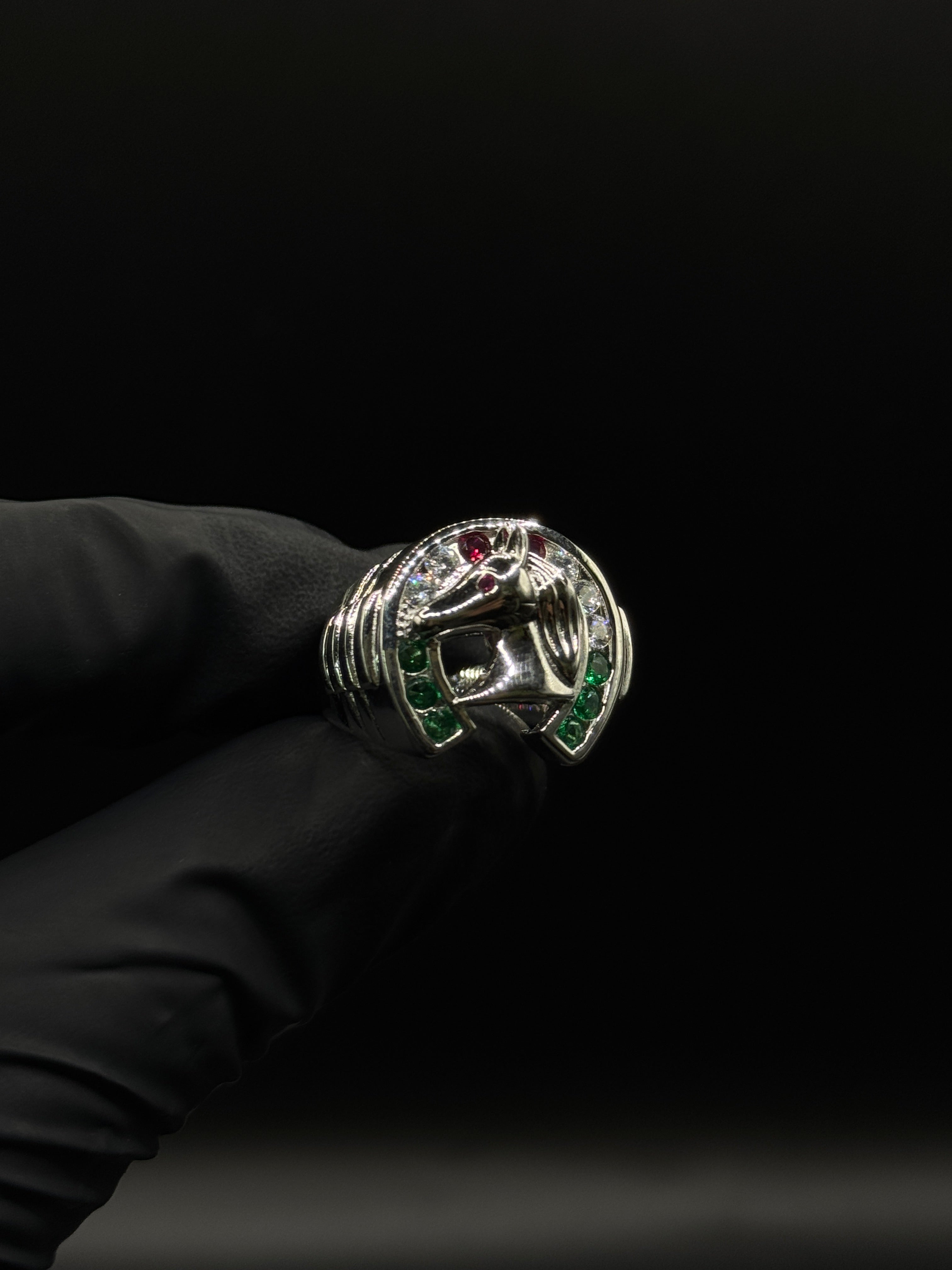 Silver Horse Ring (MX) image 0