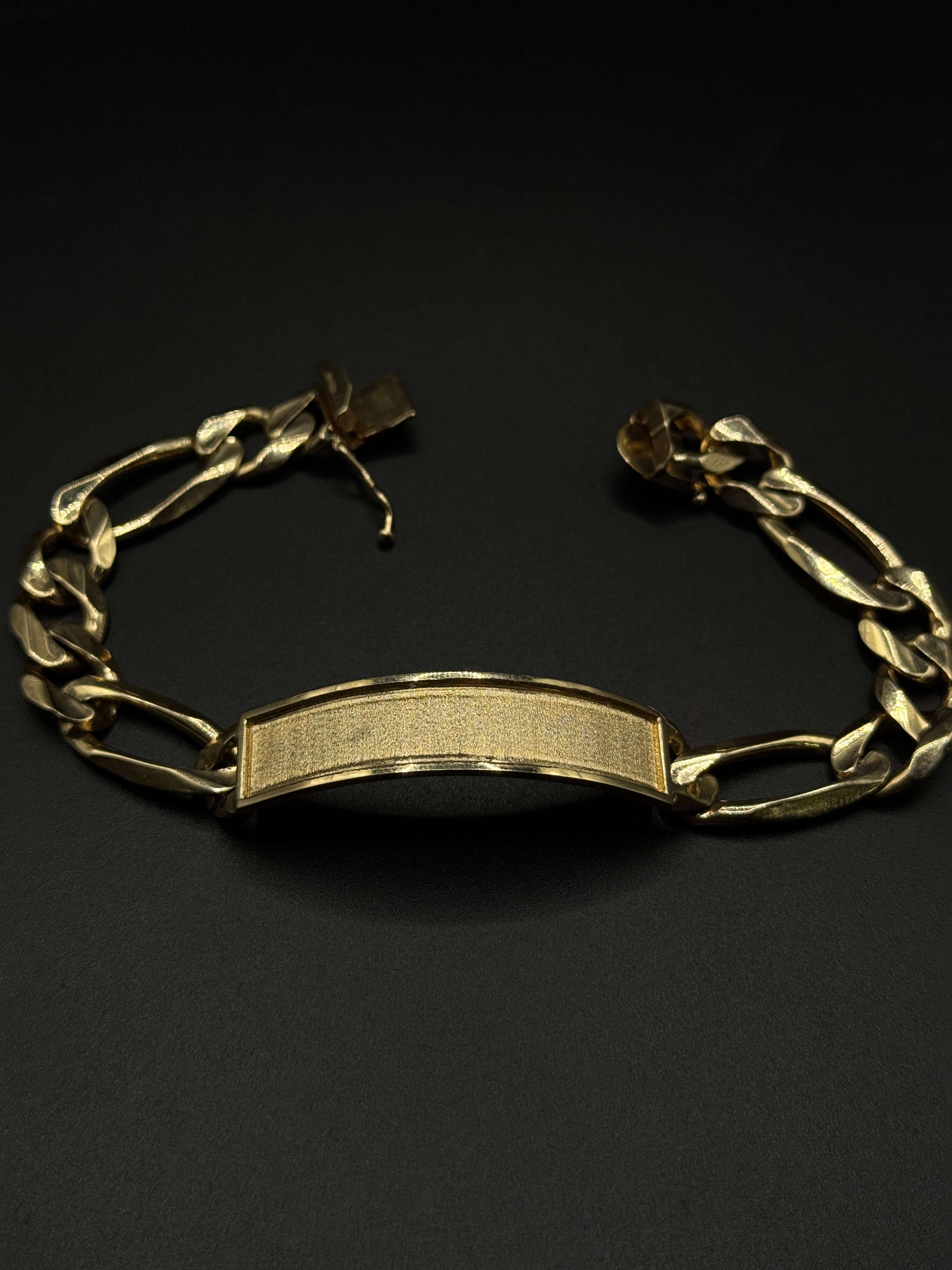 Mens Figaro ID Bracelet (Solid) image 1