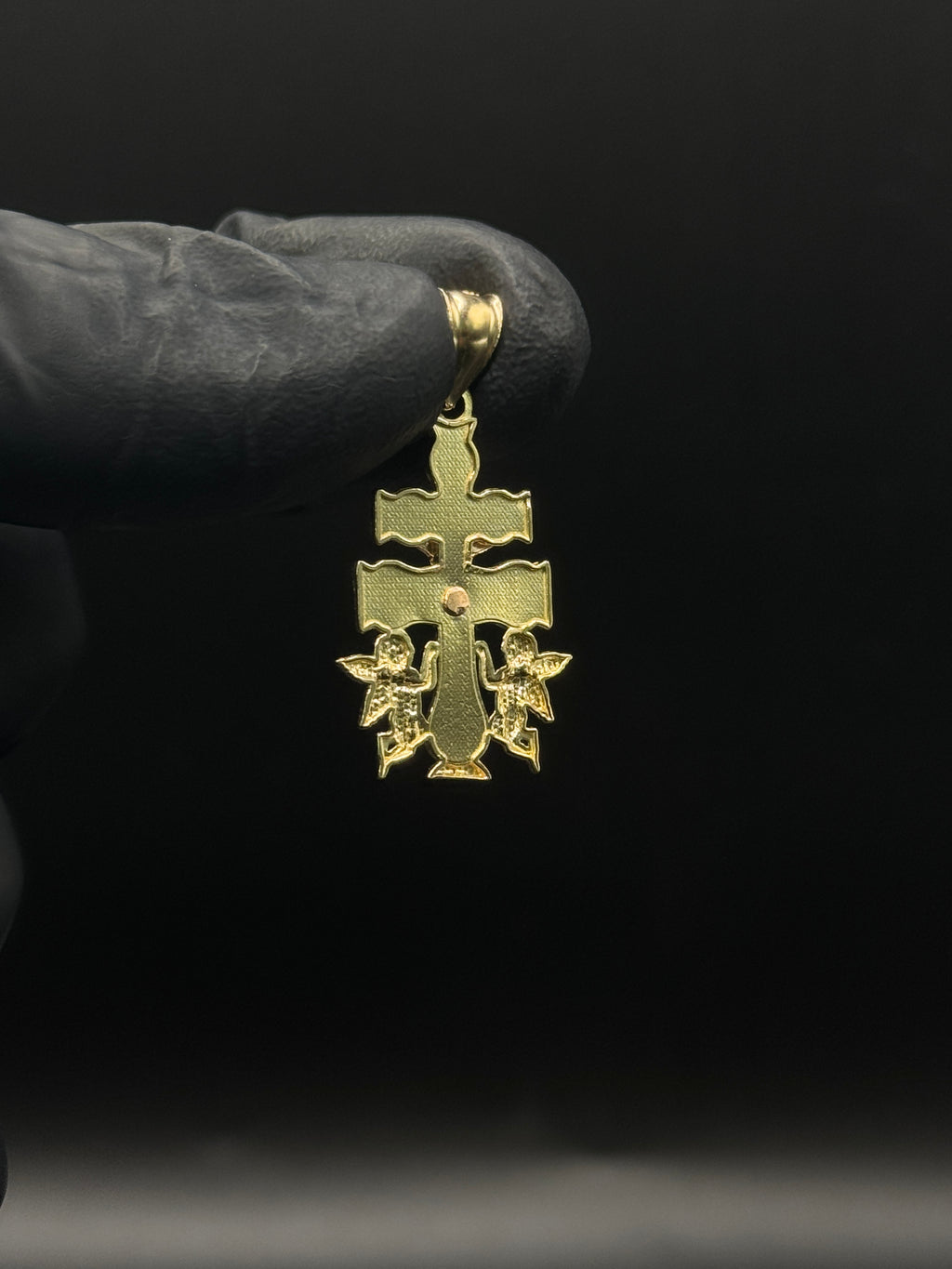 3 Tone Caravaca Cross image 1