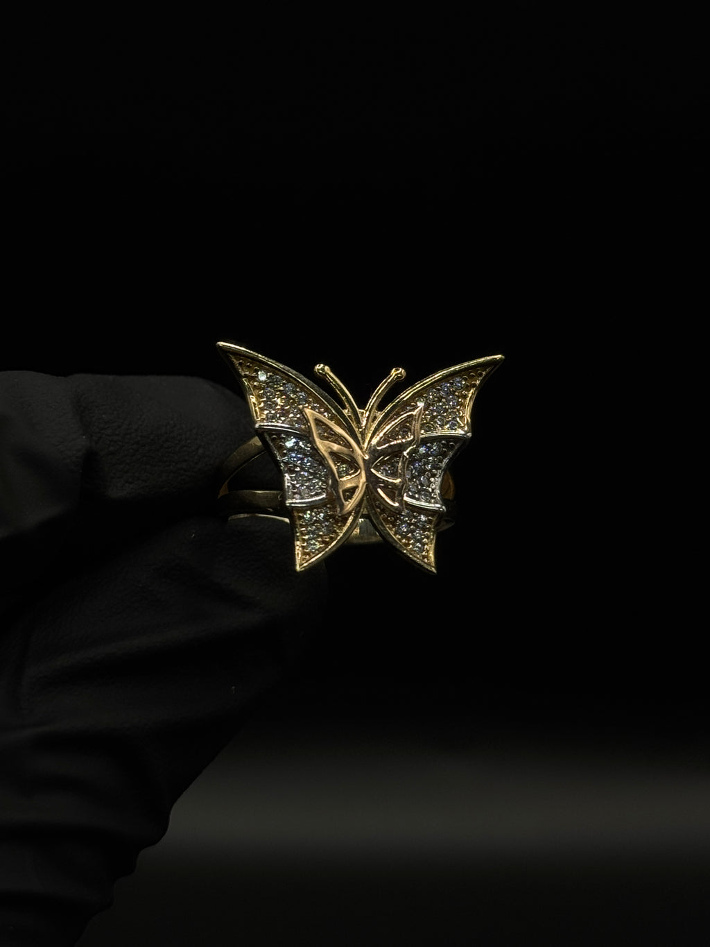 Womens Butterfly Ring image 0