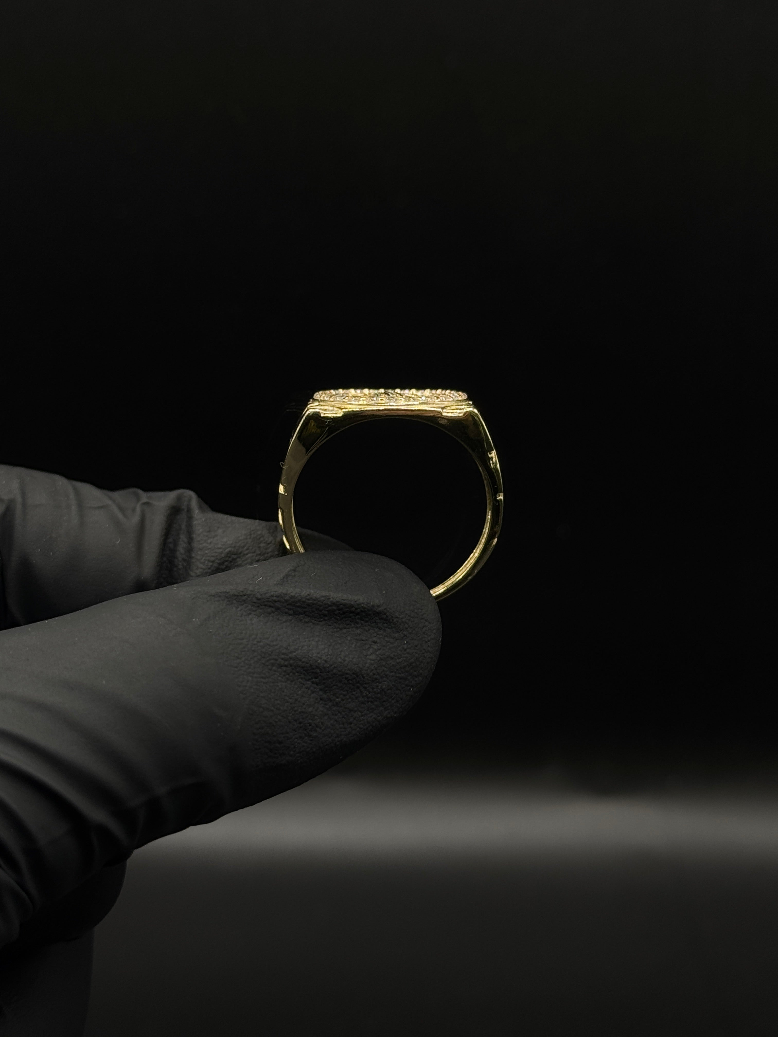 Mens Nugget Centenario Ring image 1