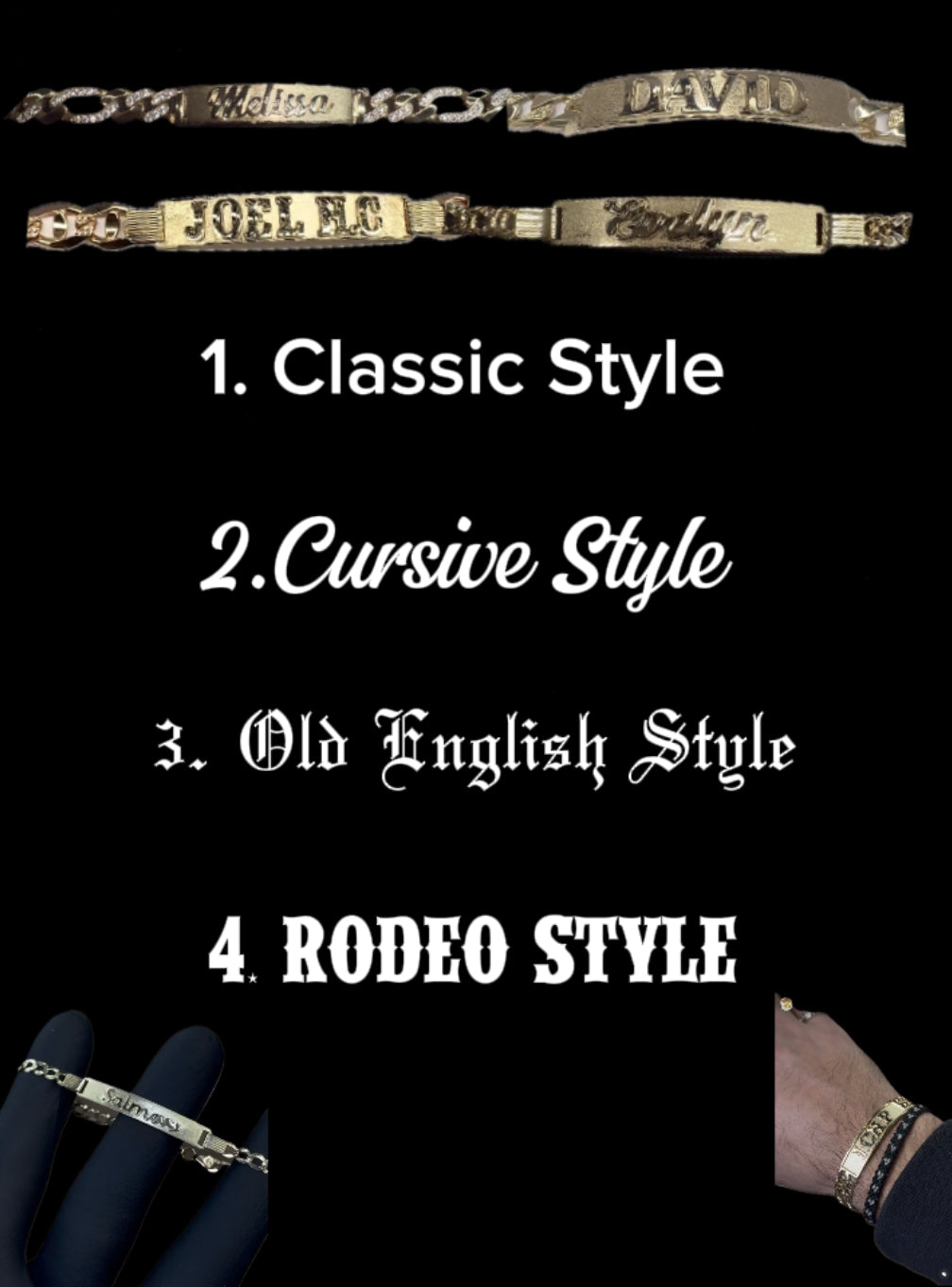 Chino Link Ring w Name Plate image 2