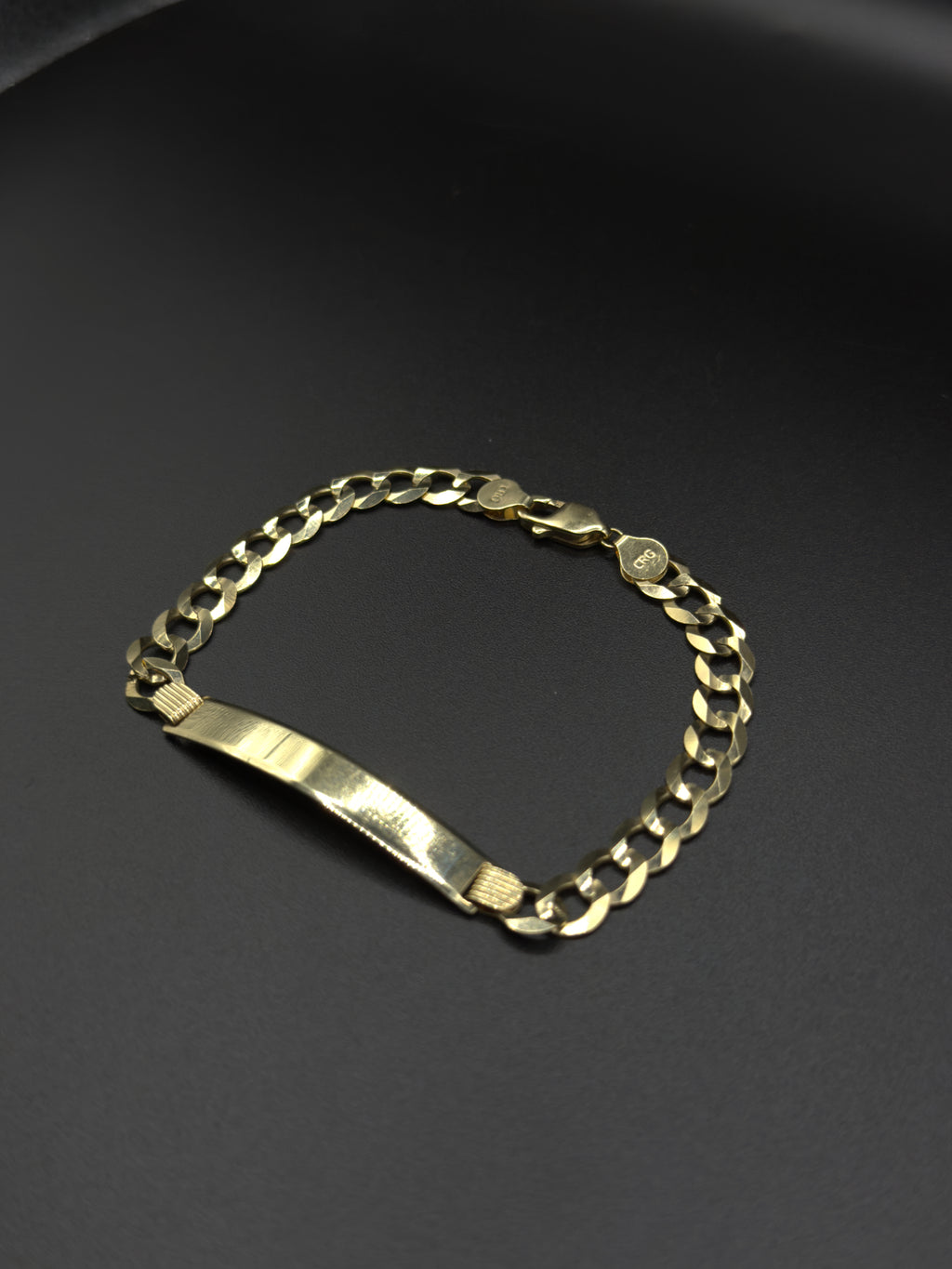 Flat Curbed Cuban Bracelet(7mm) image 0