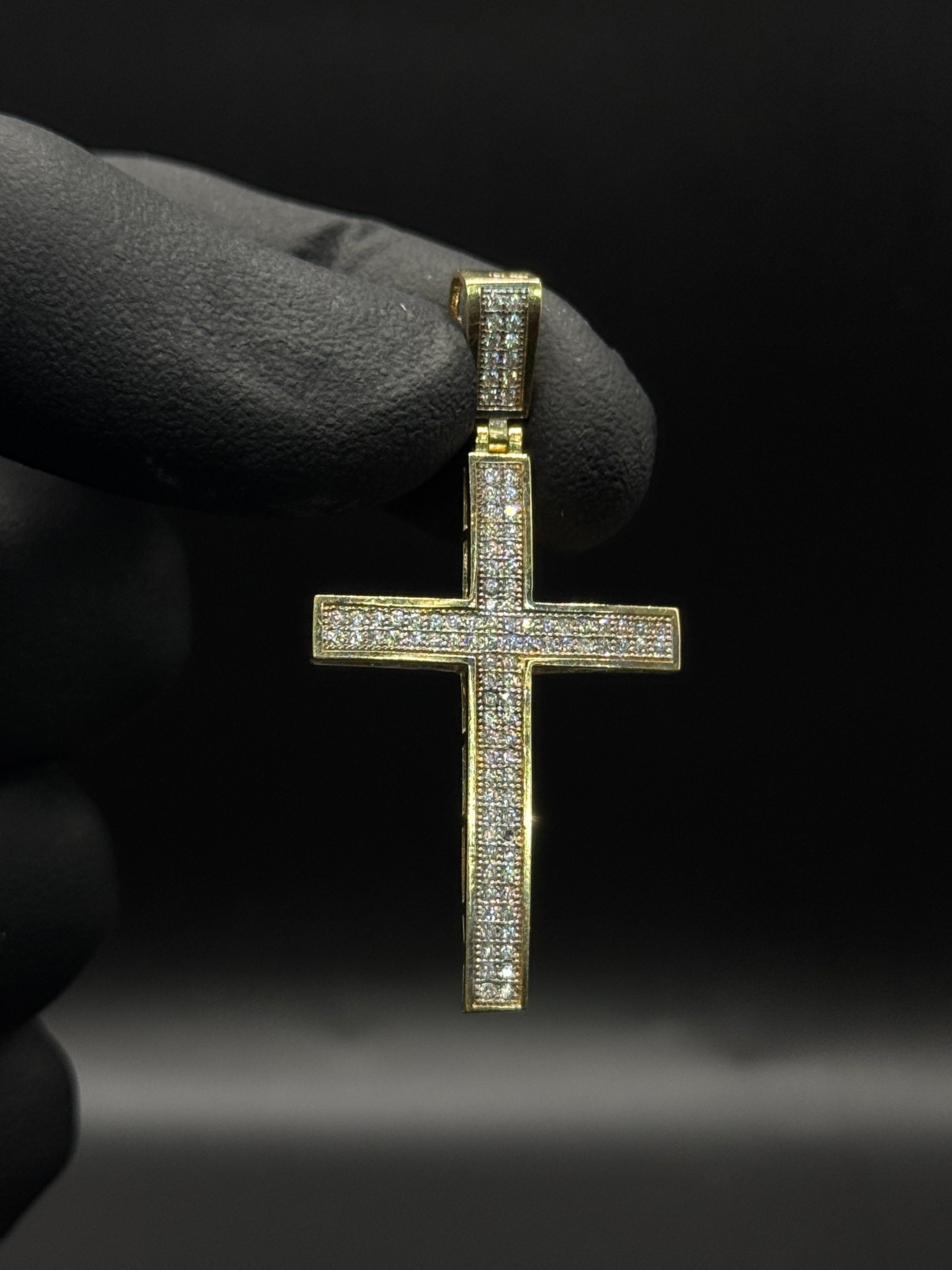 Mens Cross w Stones (P2) image 0