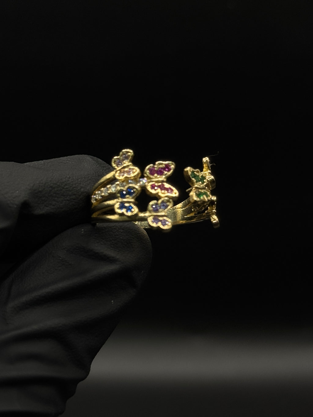 Womens Butterfly Ring image 0