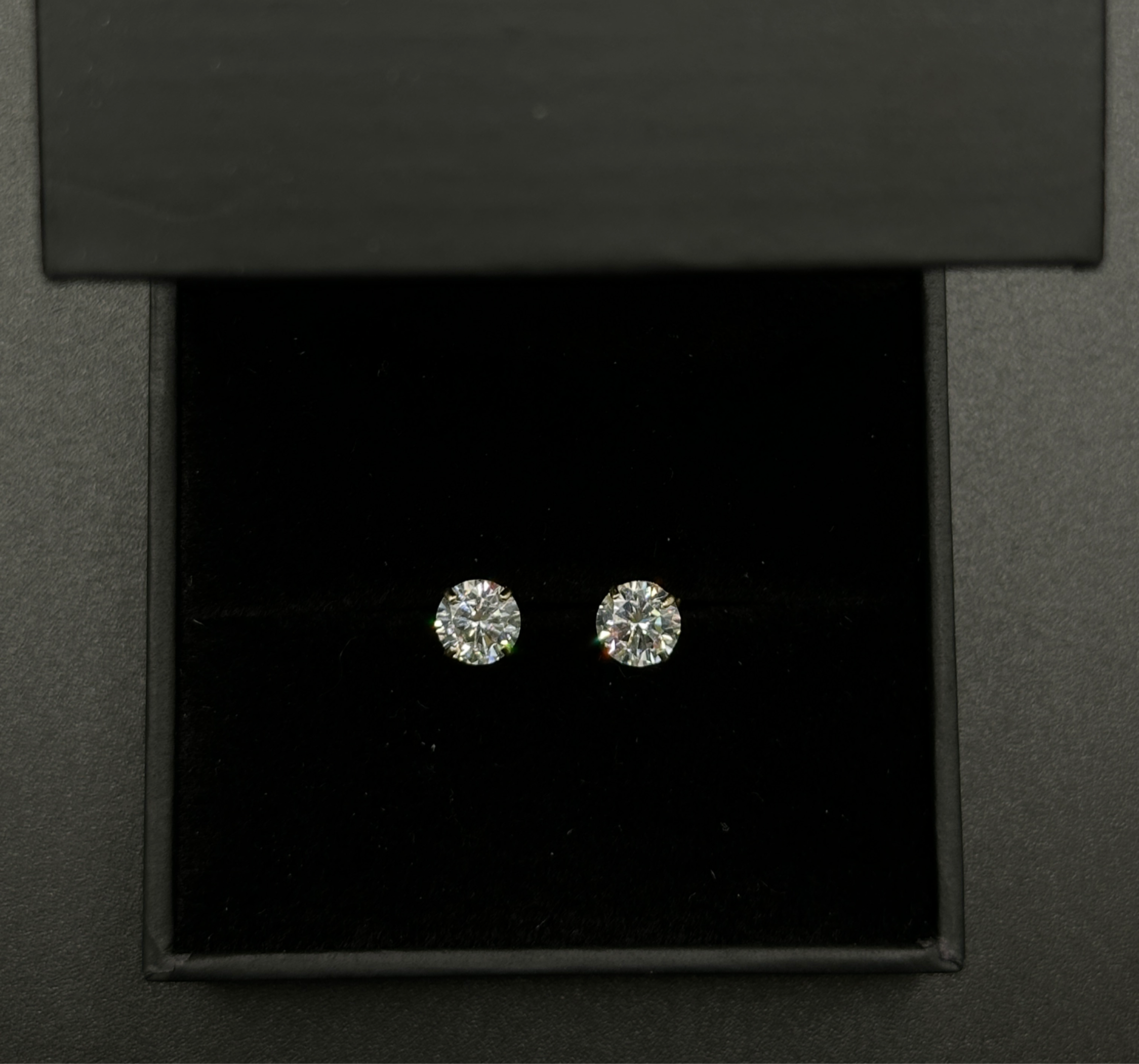 Round Stone Studs (Medium) image 0