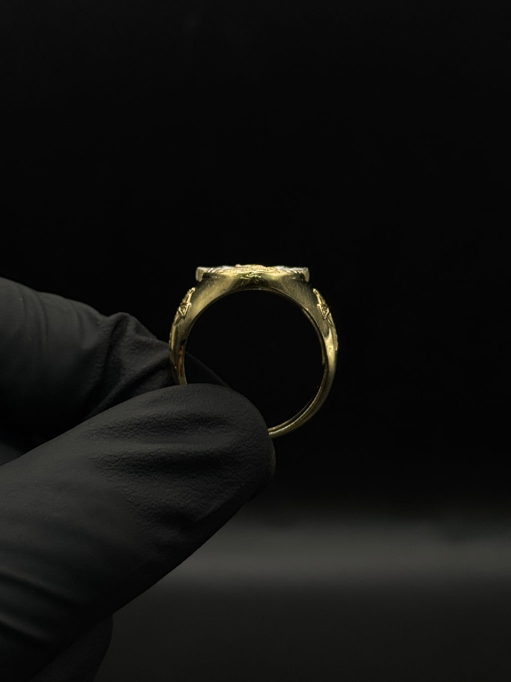Mens St Michael Archangel Ring image 1