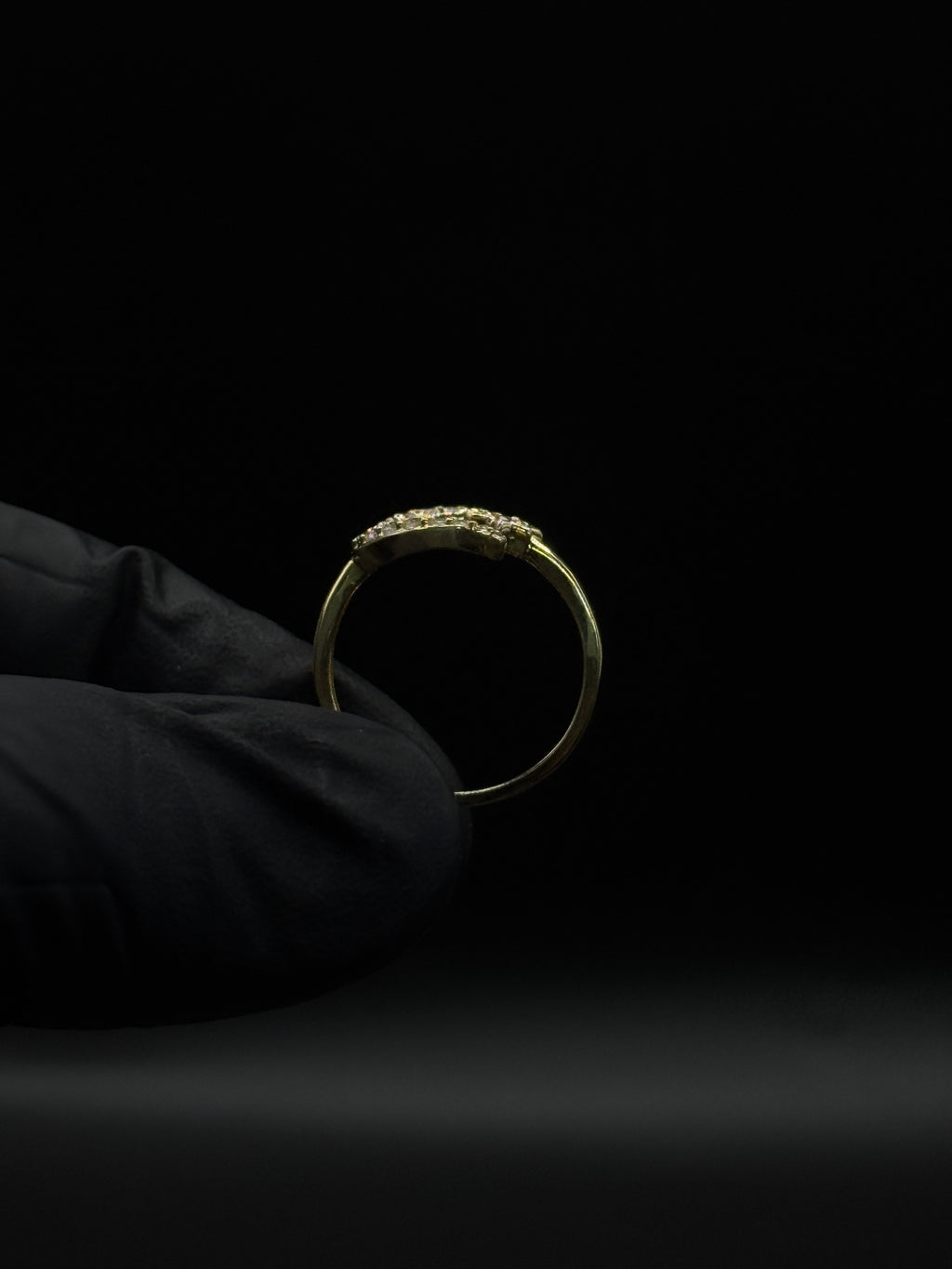 Womens Heart Infinity Ring image 1