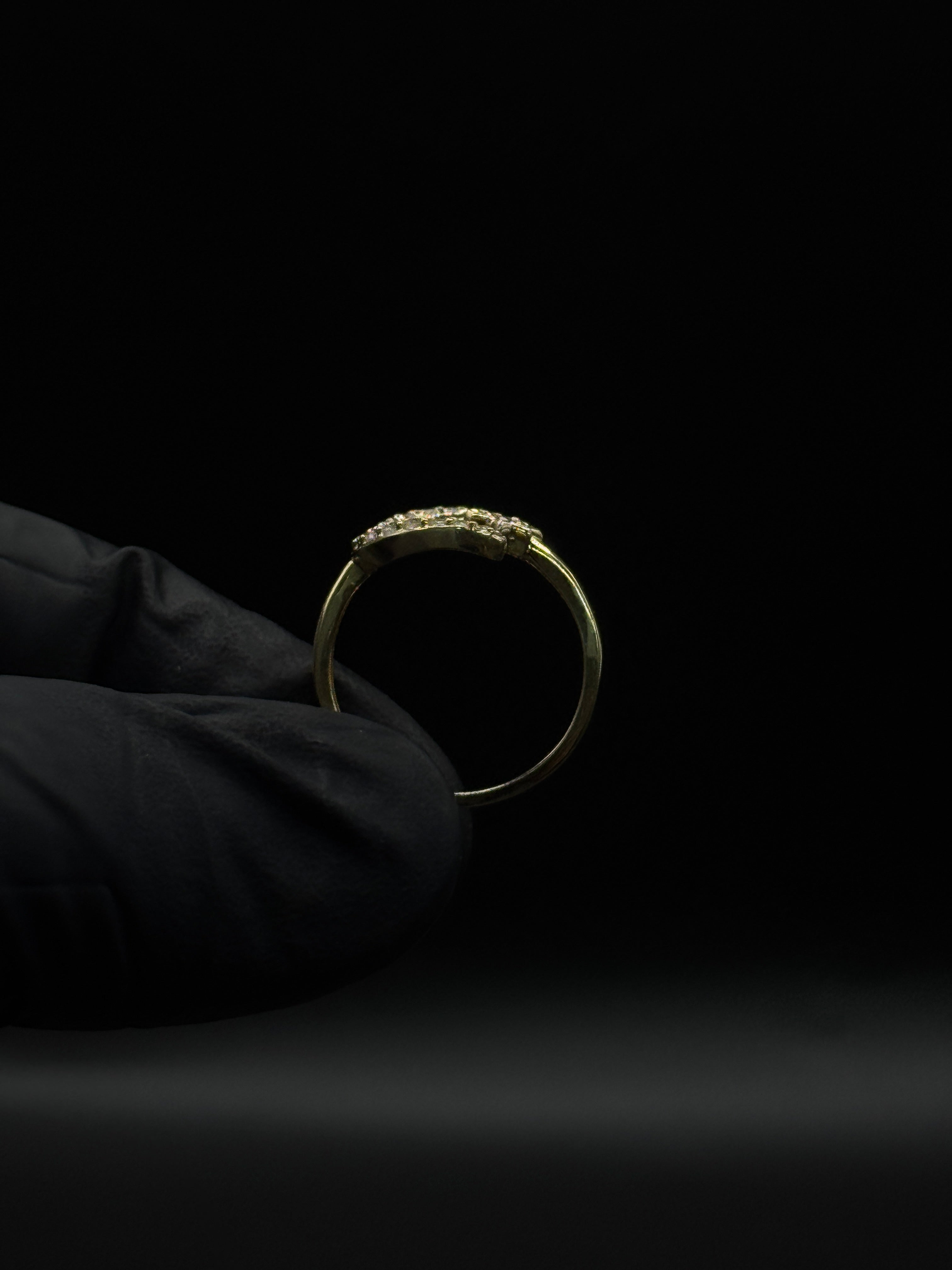 Womens Heart Infinity Ring image 1