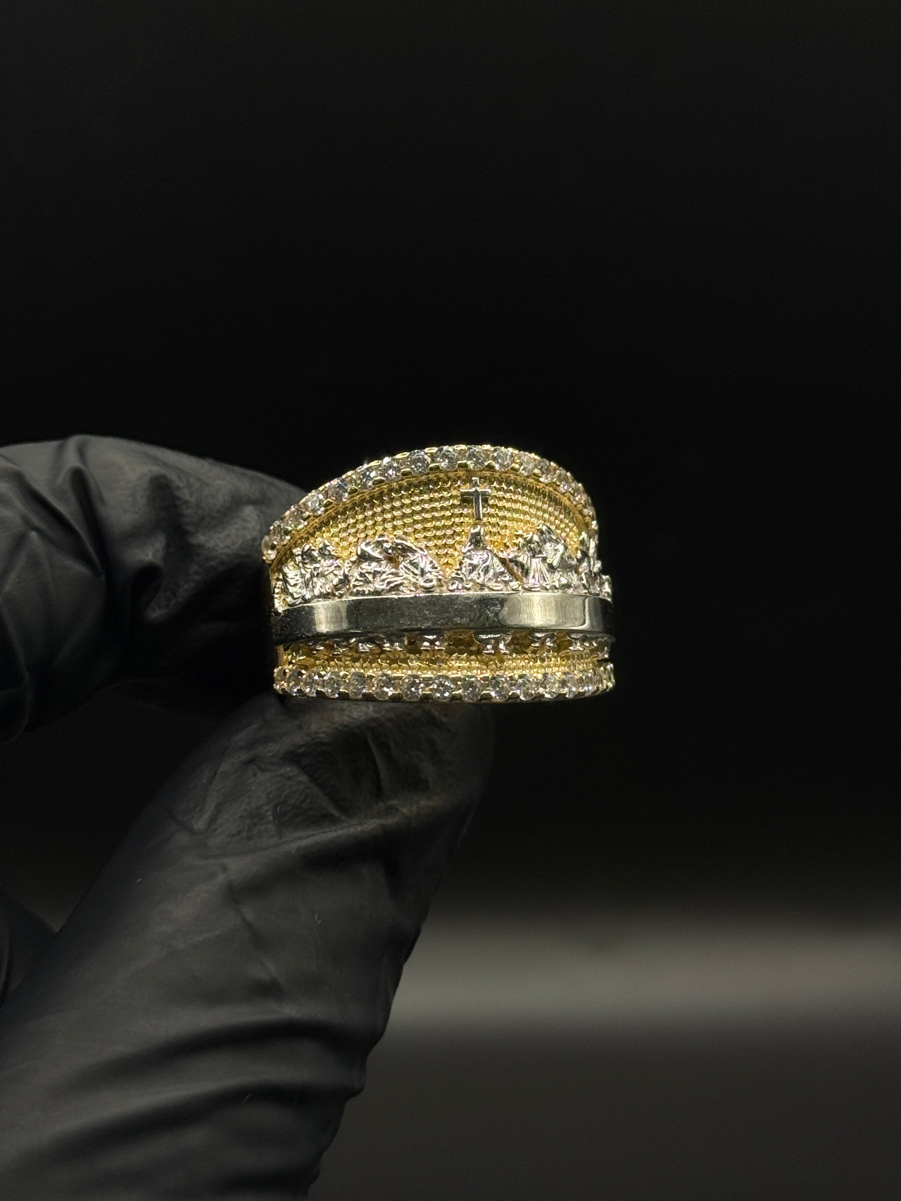 Mens Last Supper Ring (S1) image 0