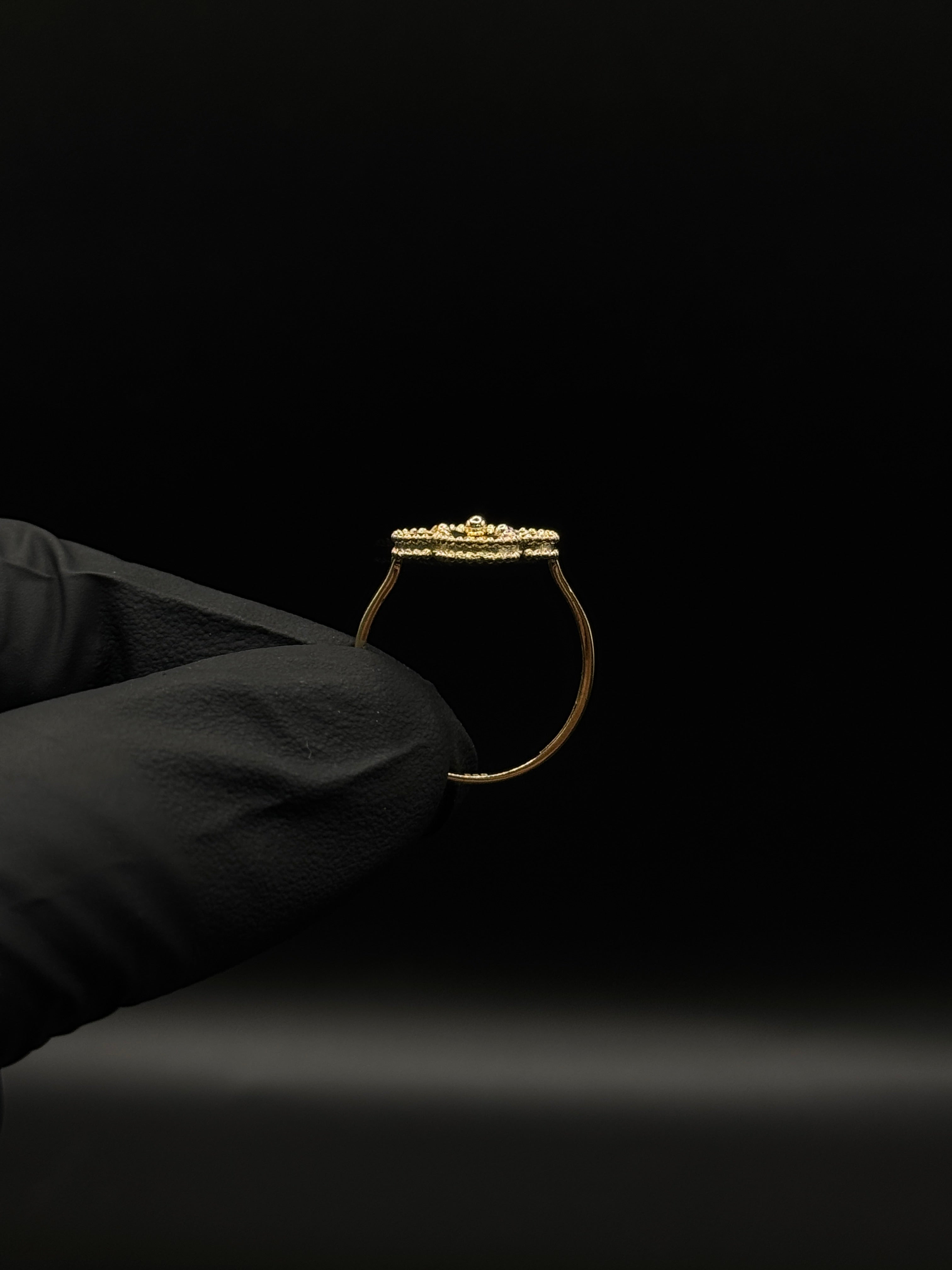 Womens Clover Ring image 1