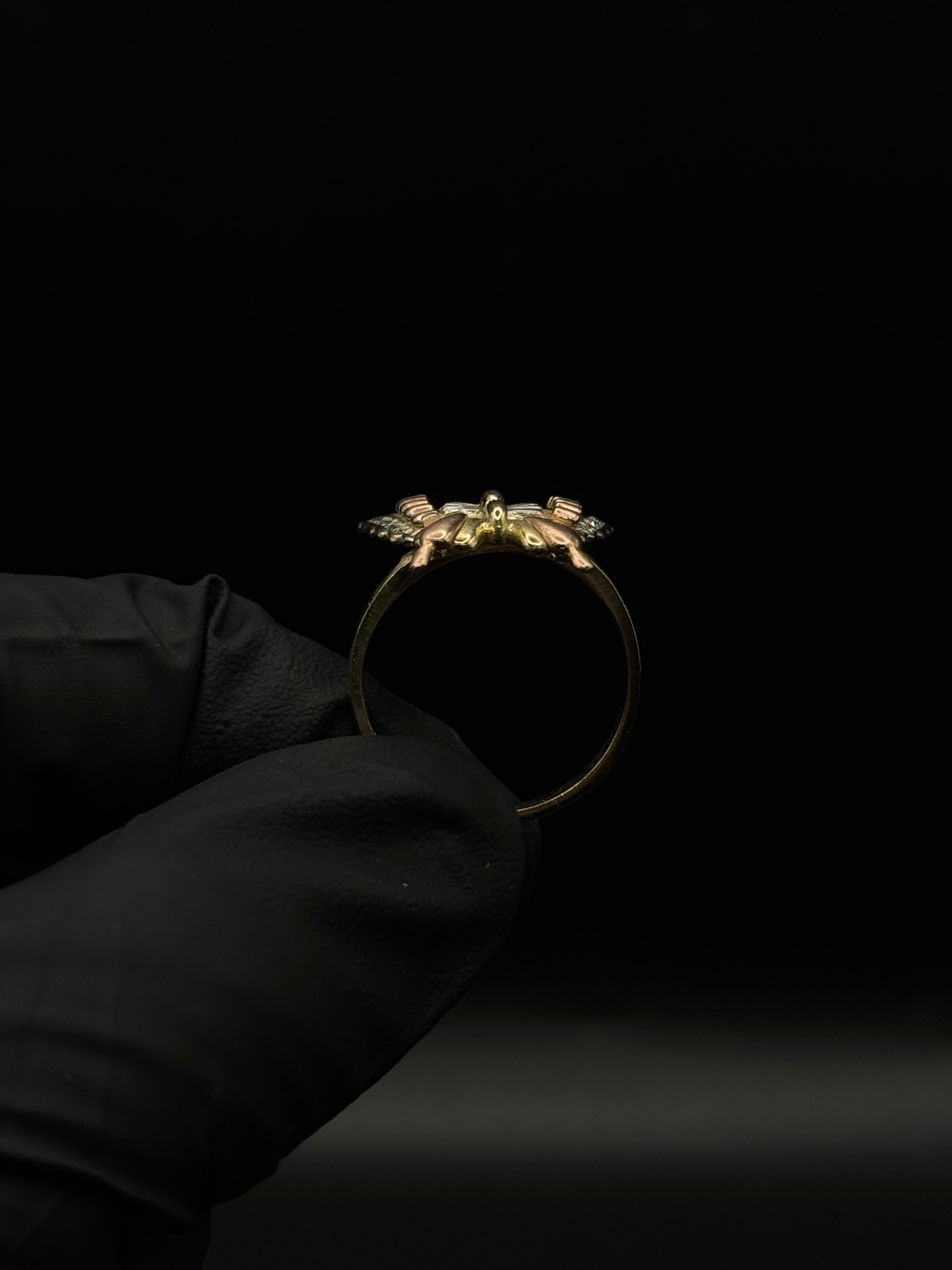 Womens Butterfly Ring image 1