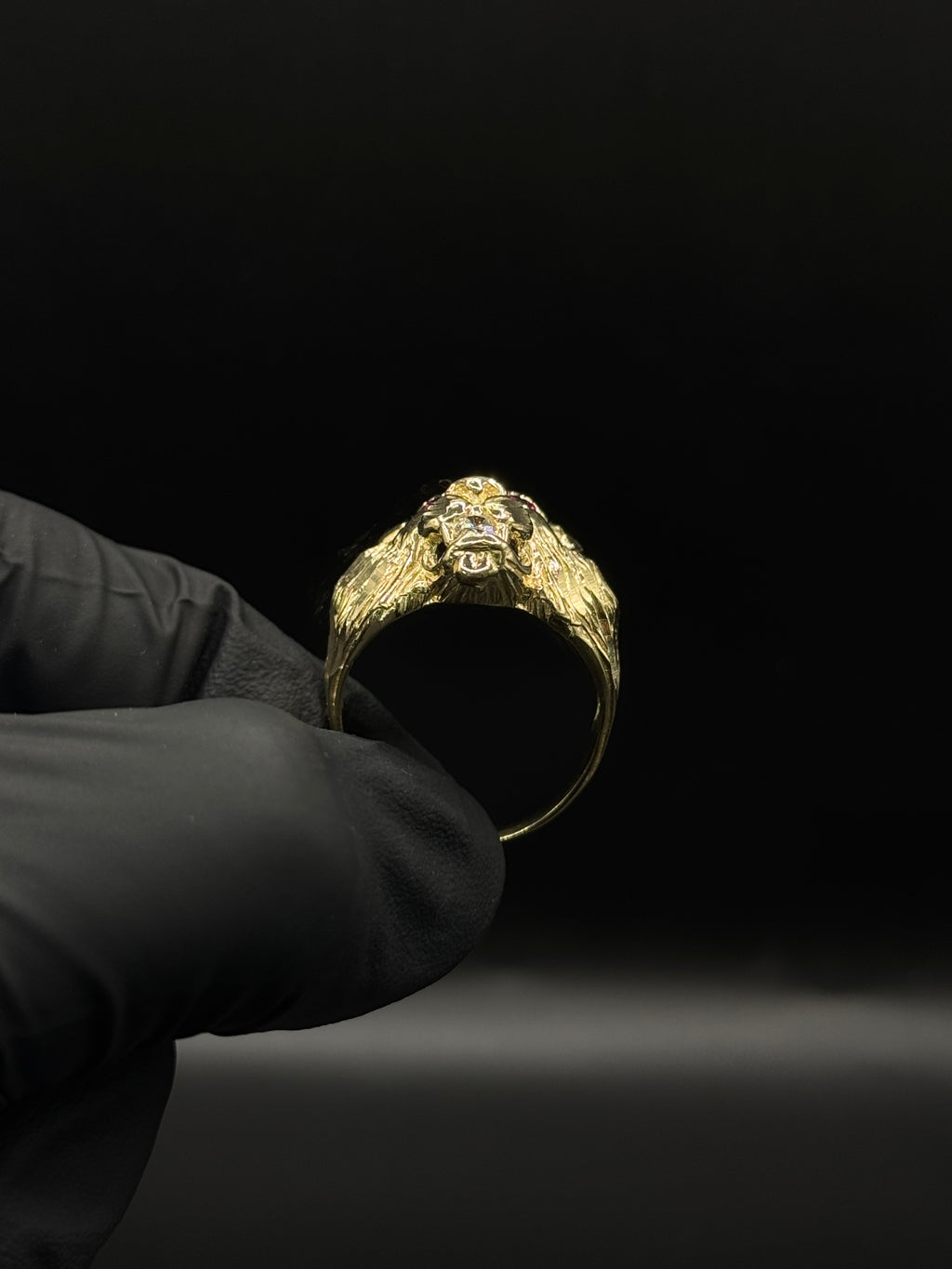 Mens Lion Ring image 1