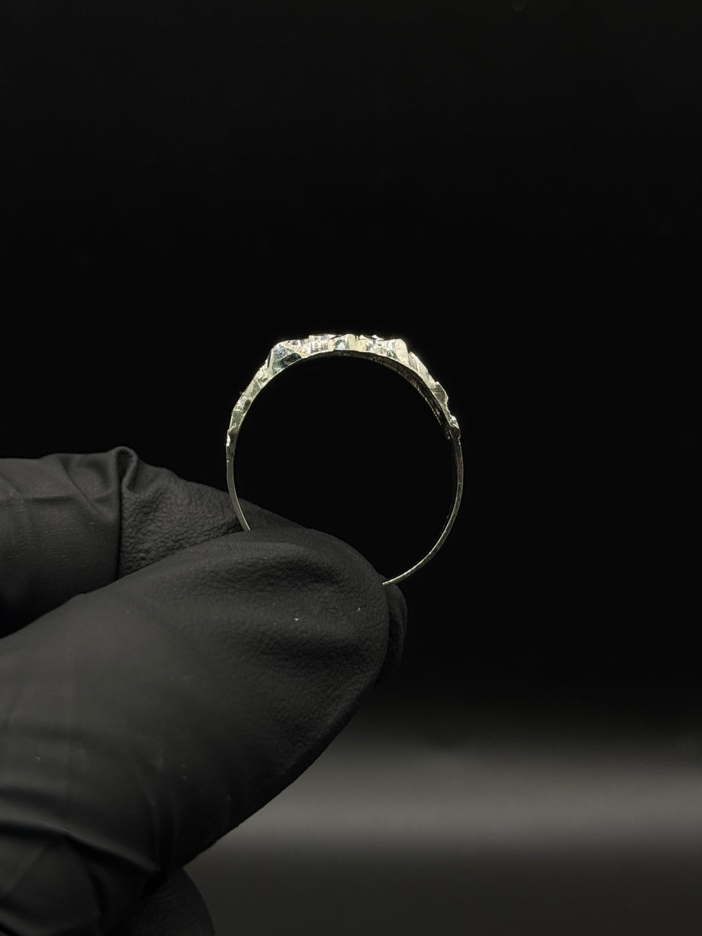 Silver Nugget Ring image 1