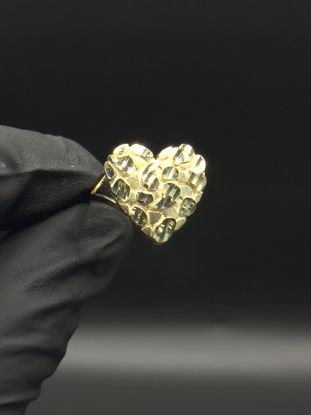 Heart Nugget Ring(Large) image 0