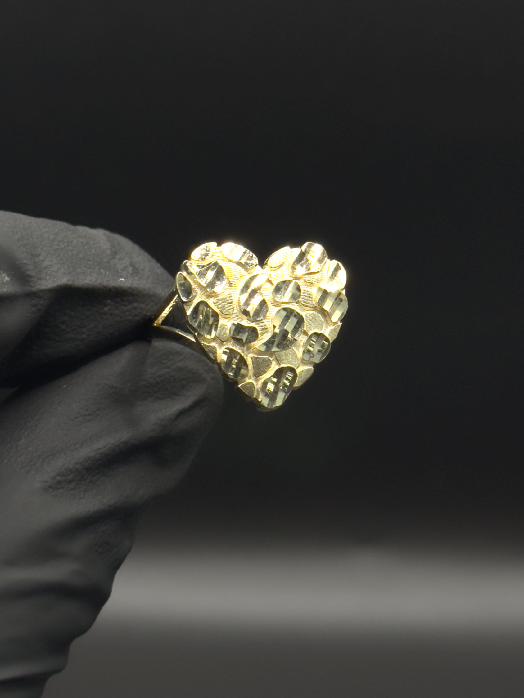 Heart Nugget Ring(Large) image 0