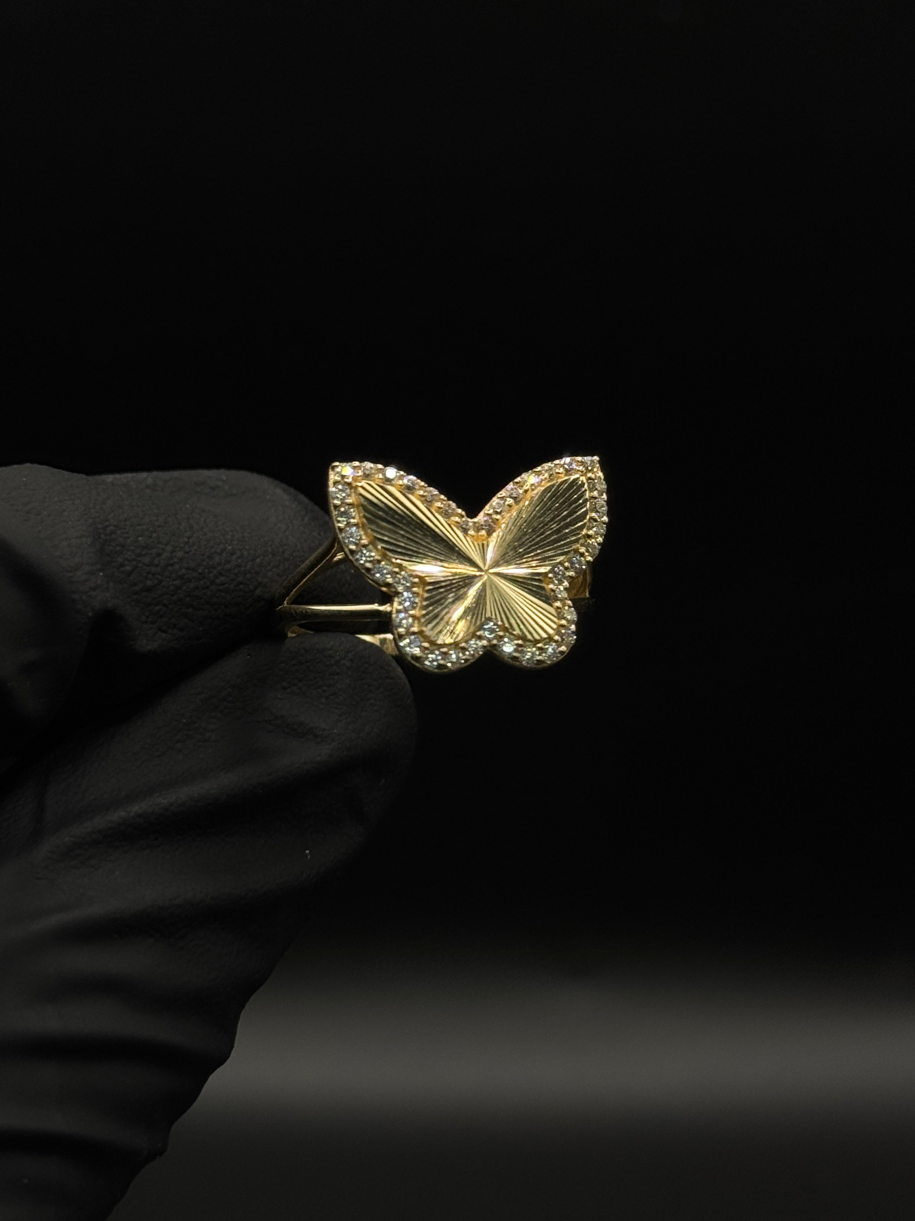Womens Butterfly Ring image 0