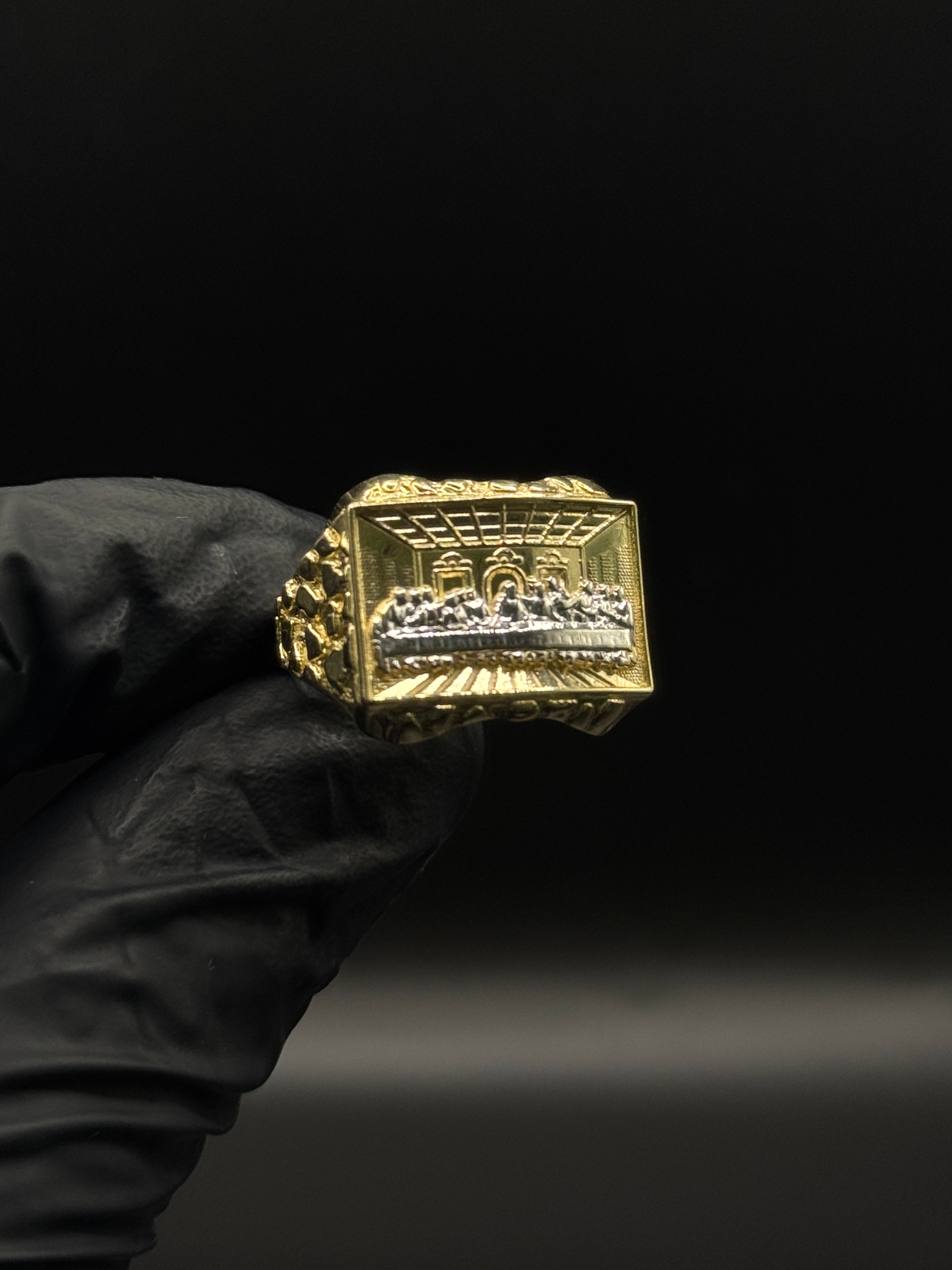 Mens Last Supper Ring (S2) image 0