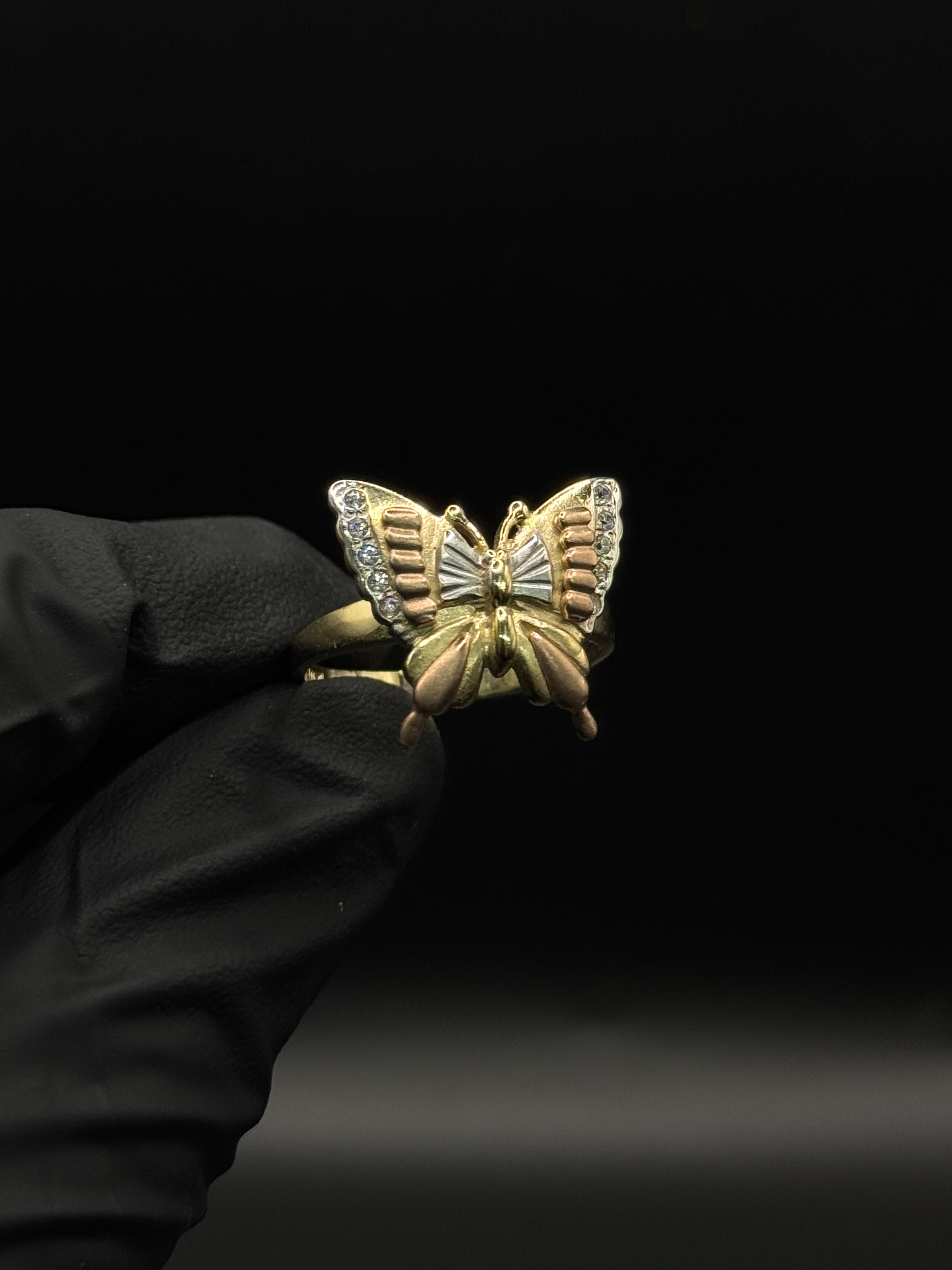 Womens Butterfly Ring image 0
