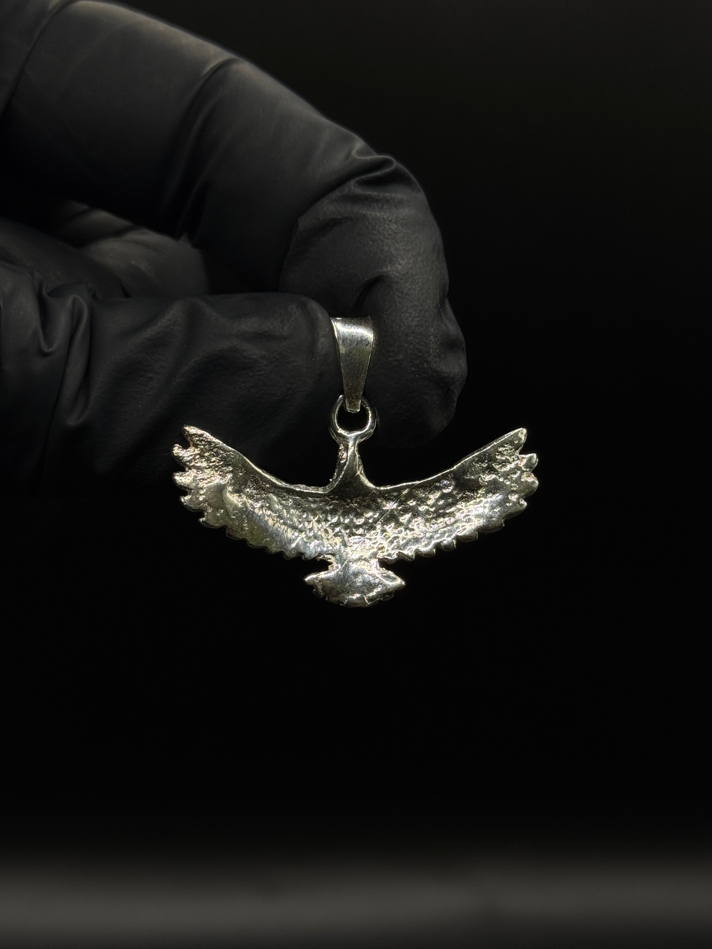 Silver Eagle Pendant (Small) image 1