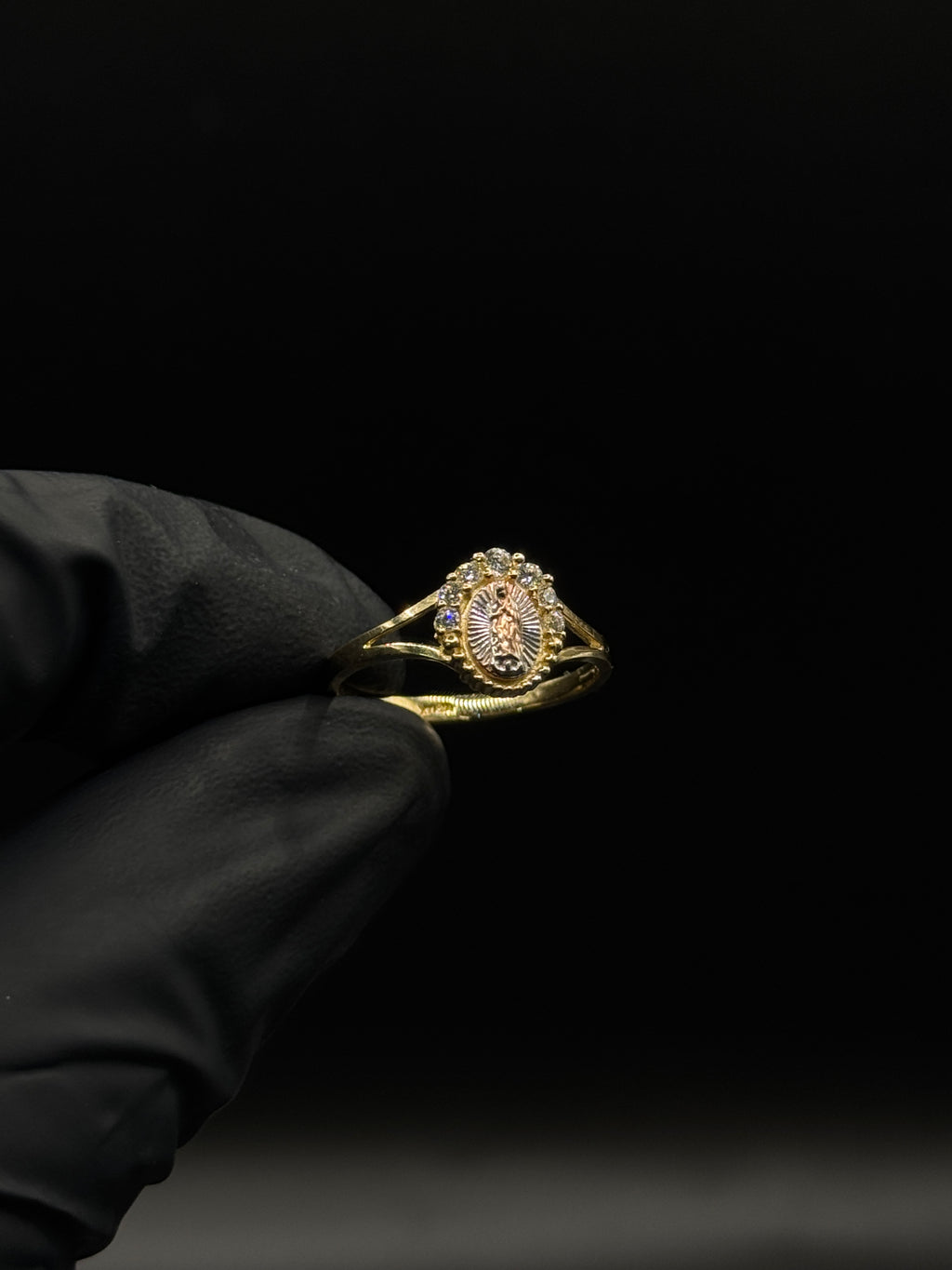 Womens Virgen de Guadalupe Ring (Small) image 0