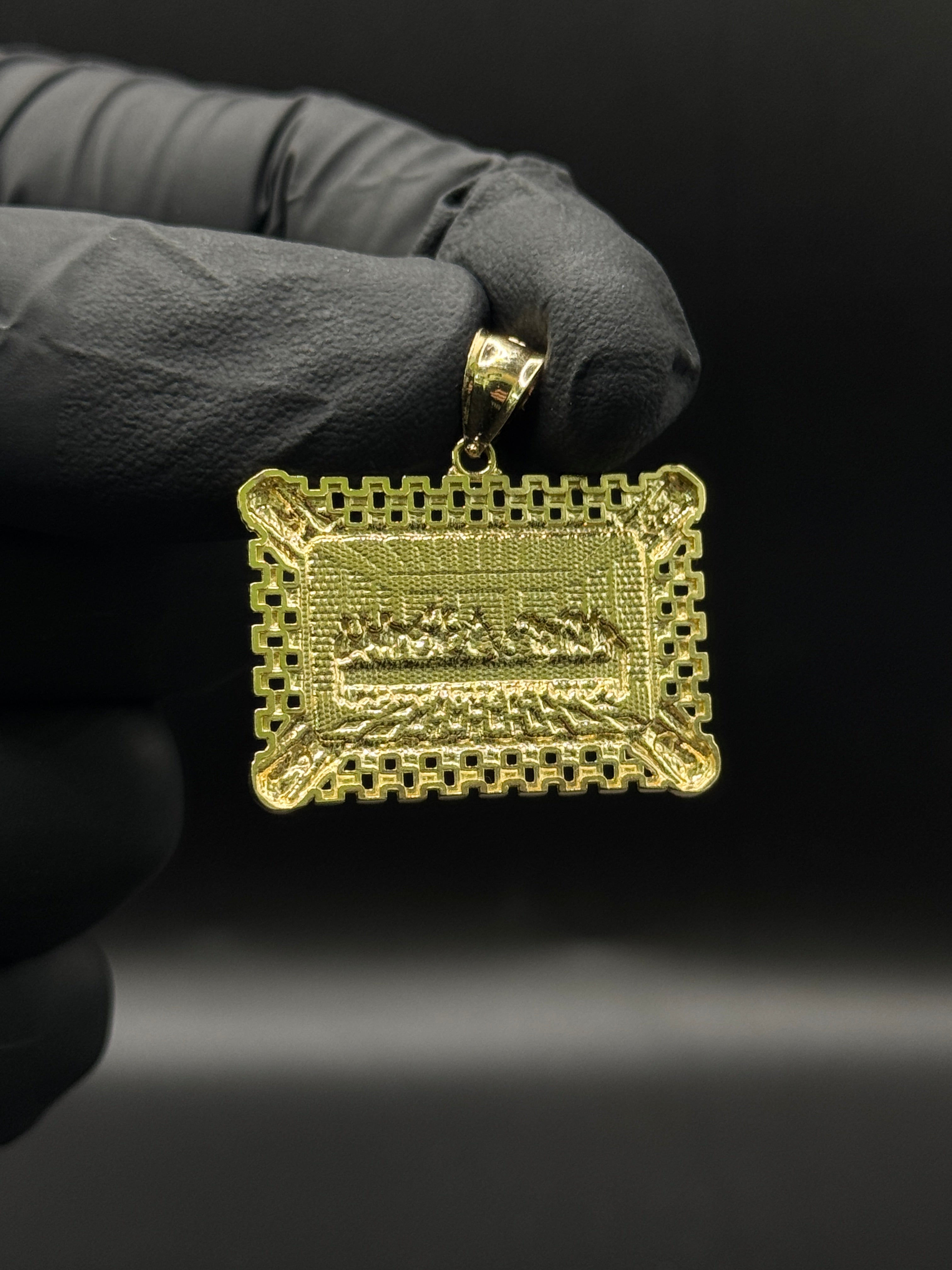 Square Last Supper Pendant image 1