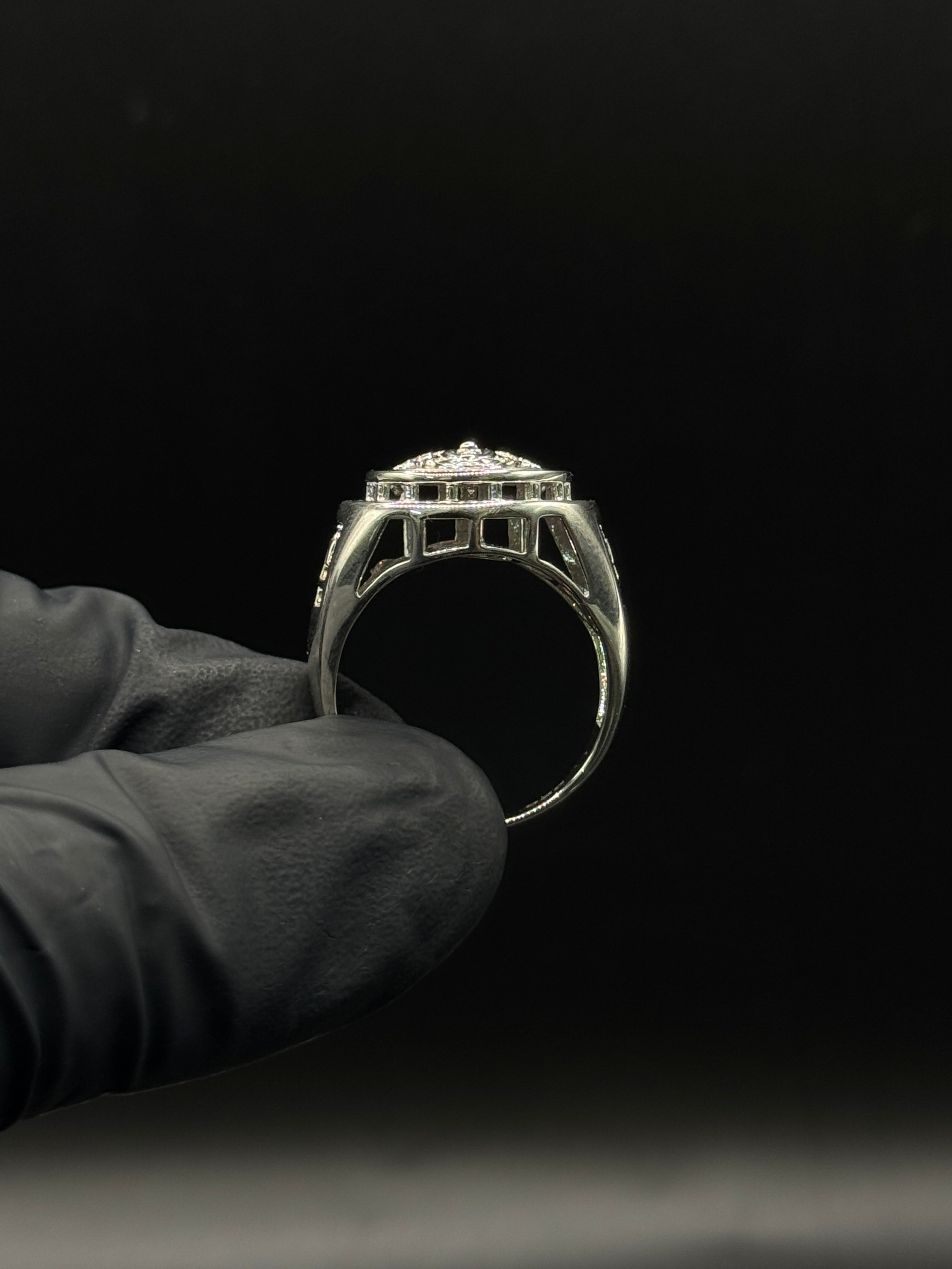 Silver Medusa Ring image 1