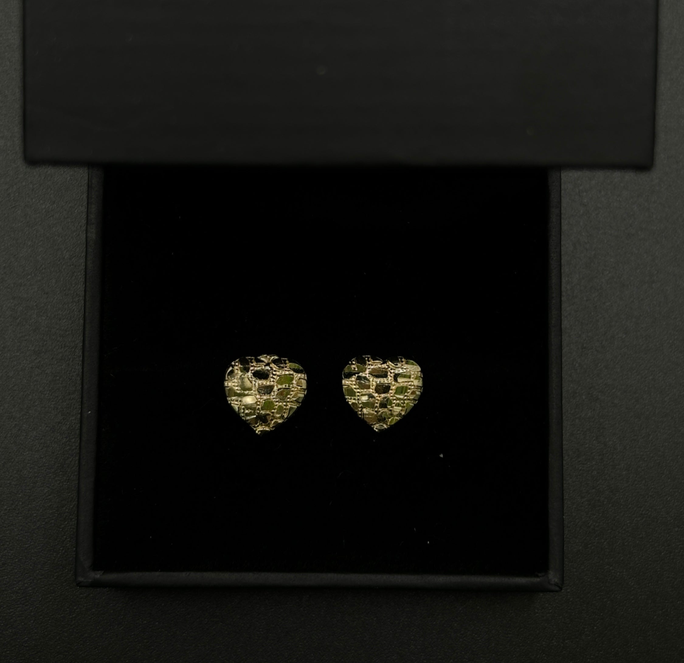 Heart Nugget Earrings (Small) image 0
