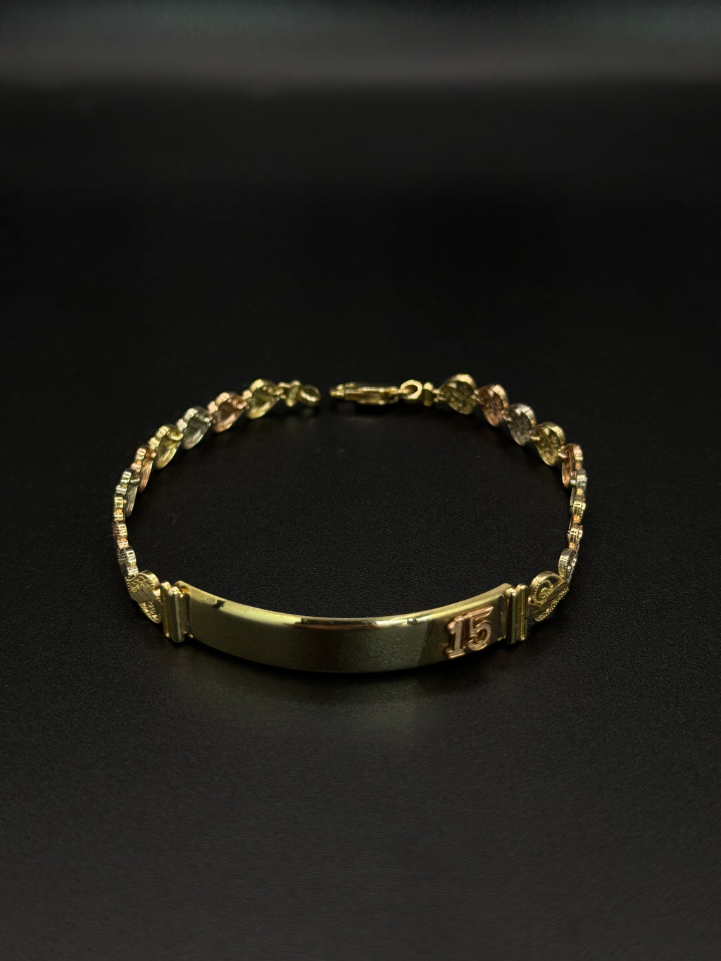 Women's 3 Tone Quinceañera Bracelet image 1