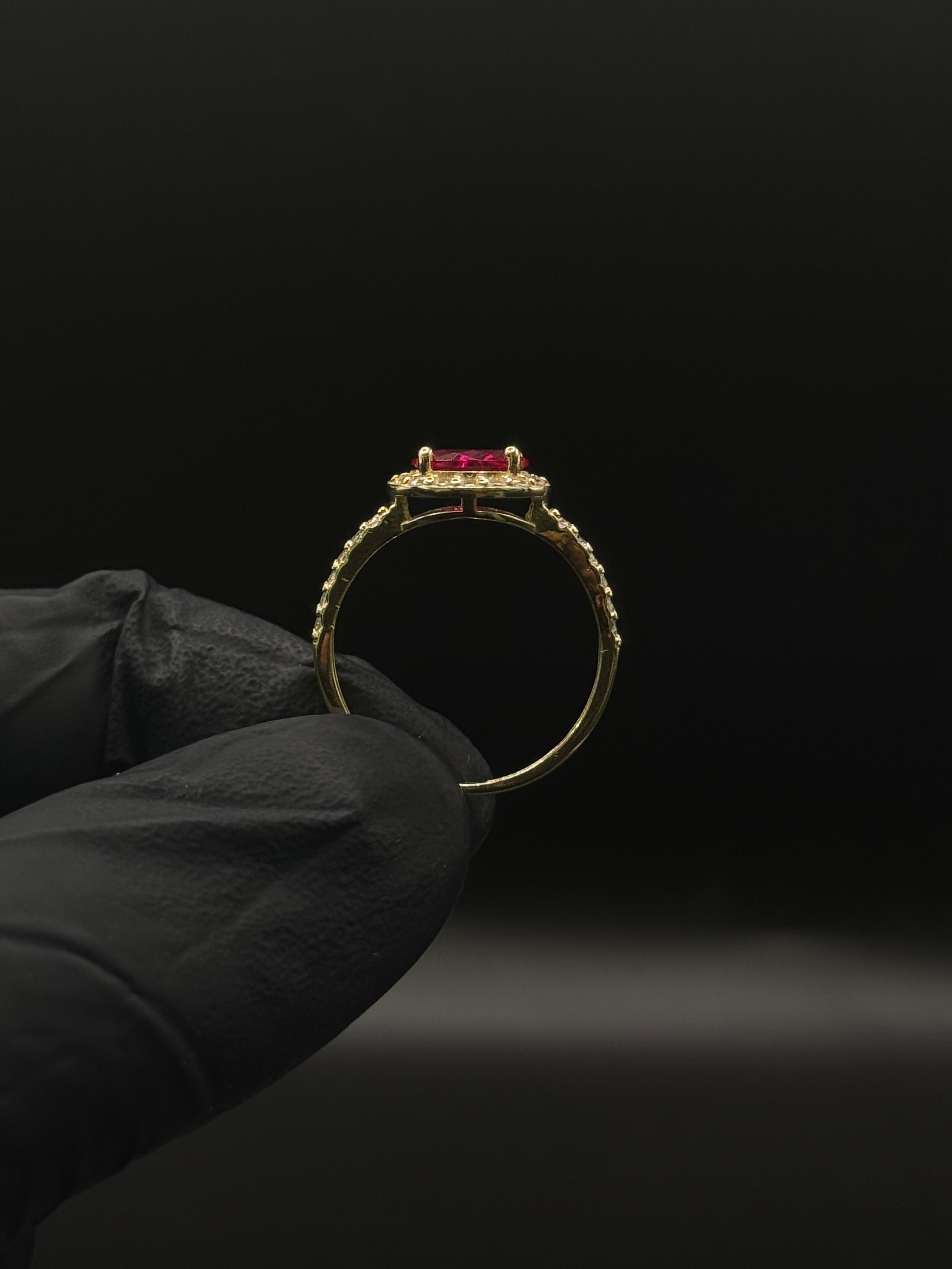 Womens Ruby Ring image 1