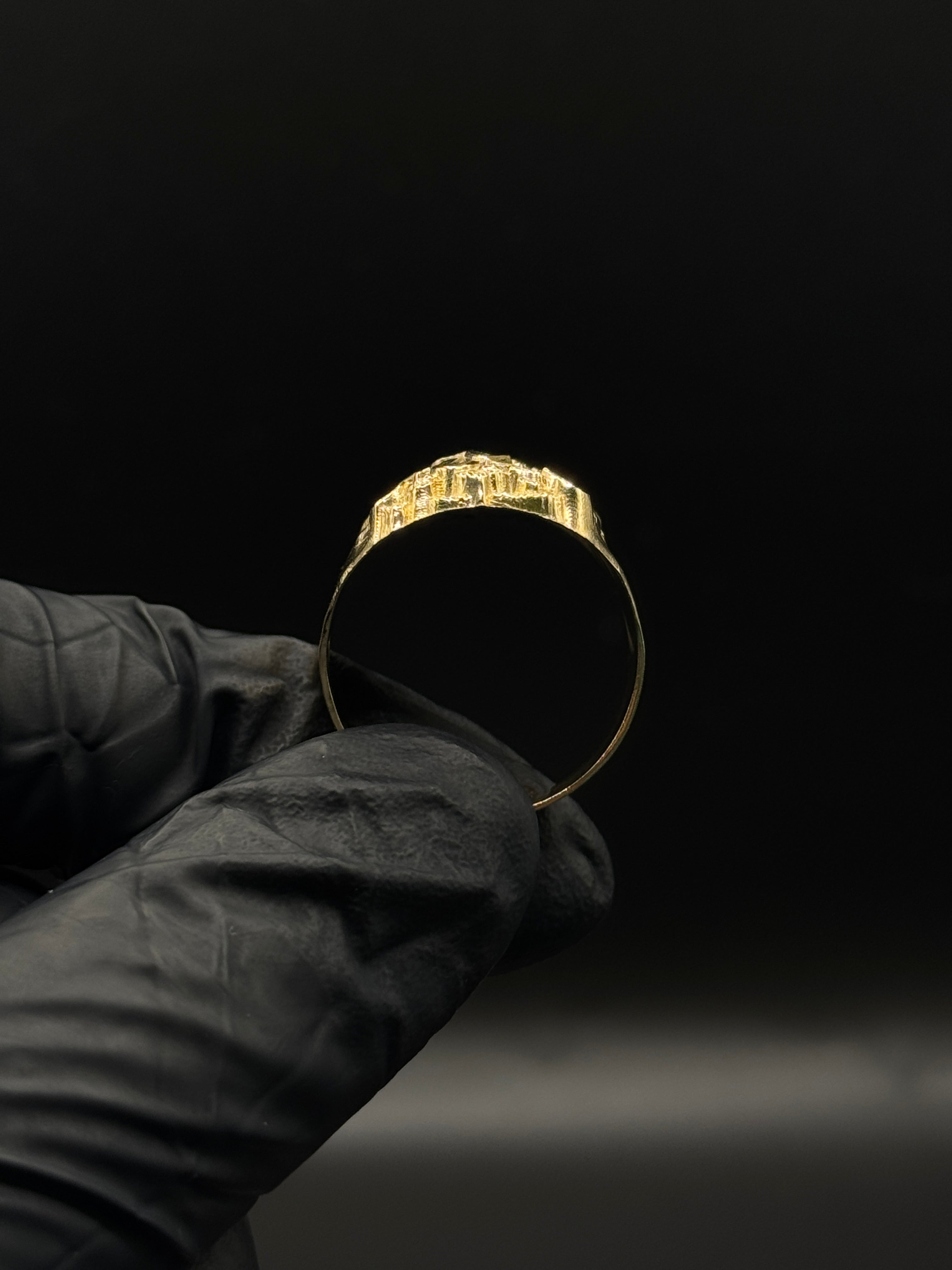 Mens Nuget Ring(Large)(N3) image 1