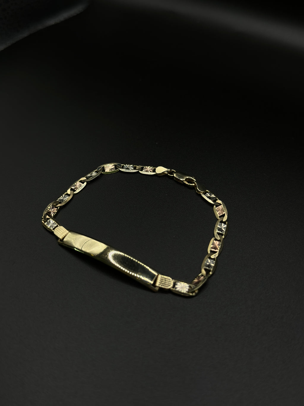 3 Tone Valentino Bracelet (5mm) image 0