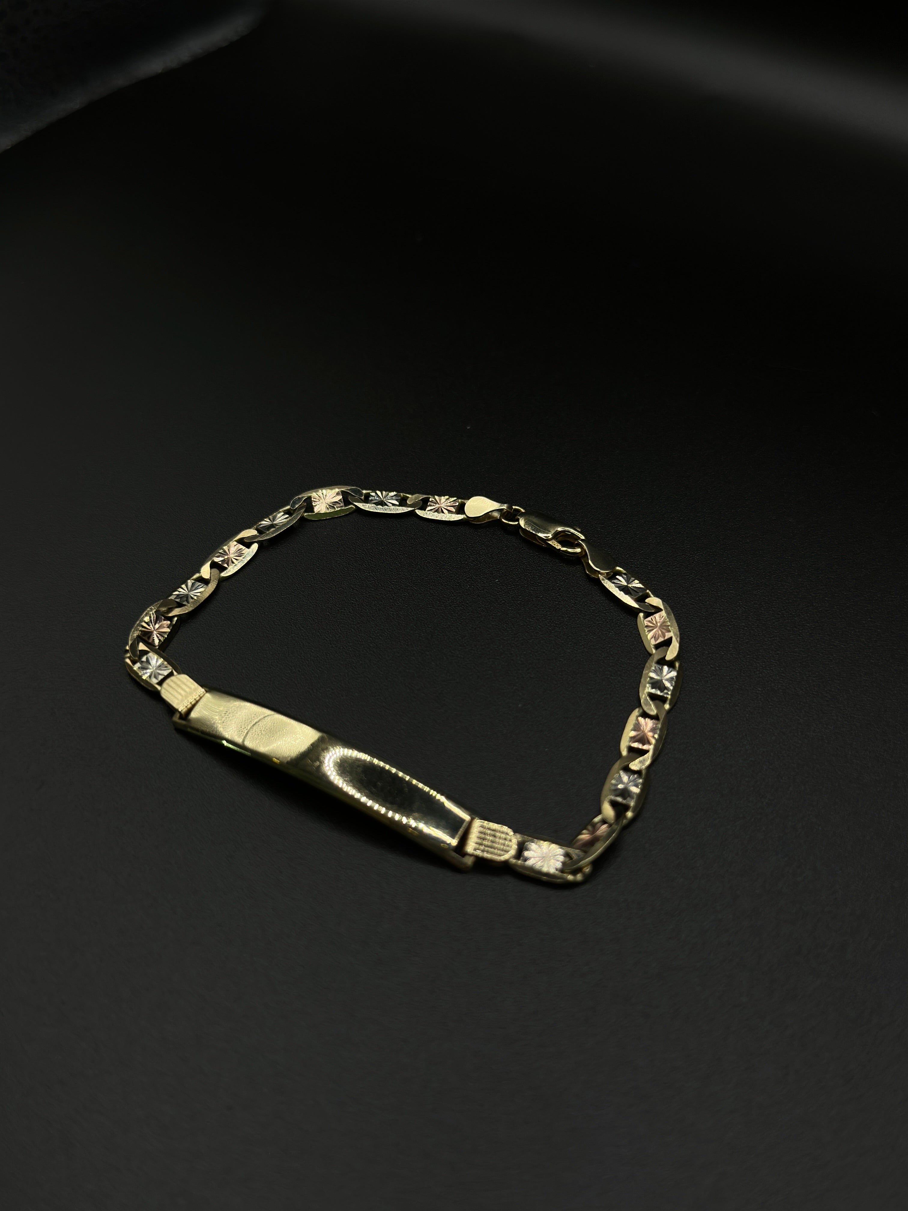 3 Tone Valentino Bracelet (5mm) image 0