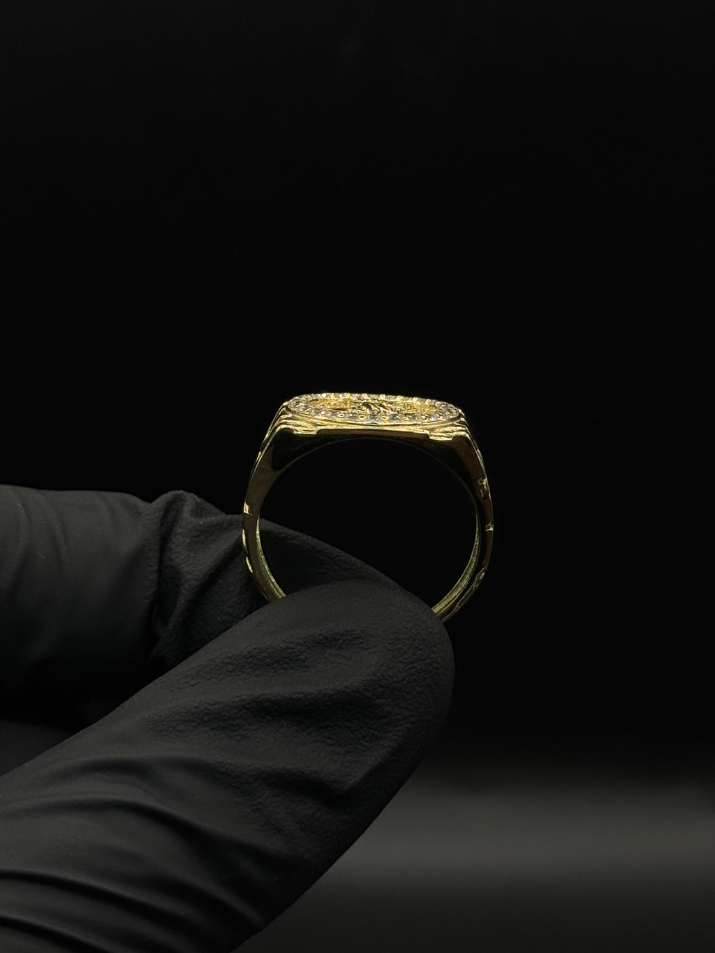 Mens Nugget Centenario Ring image 1