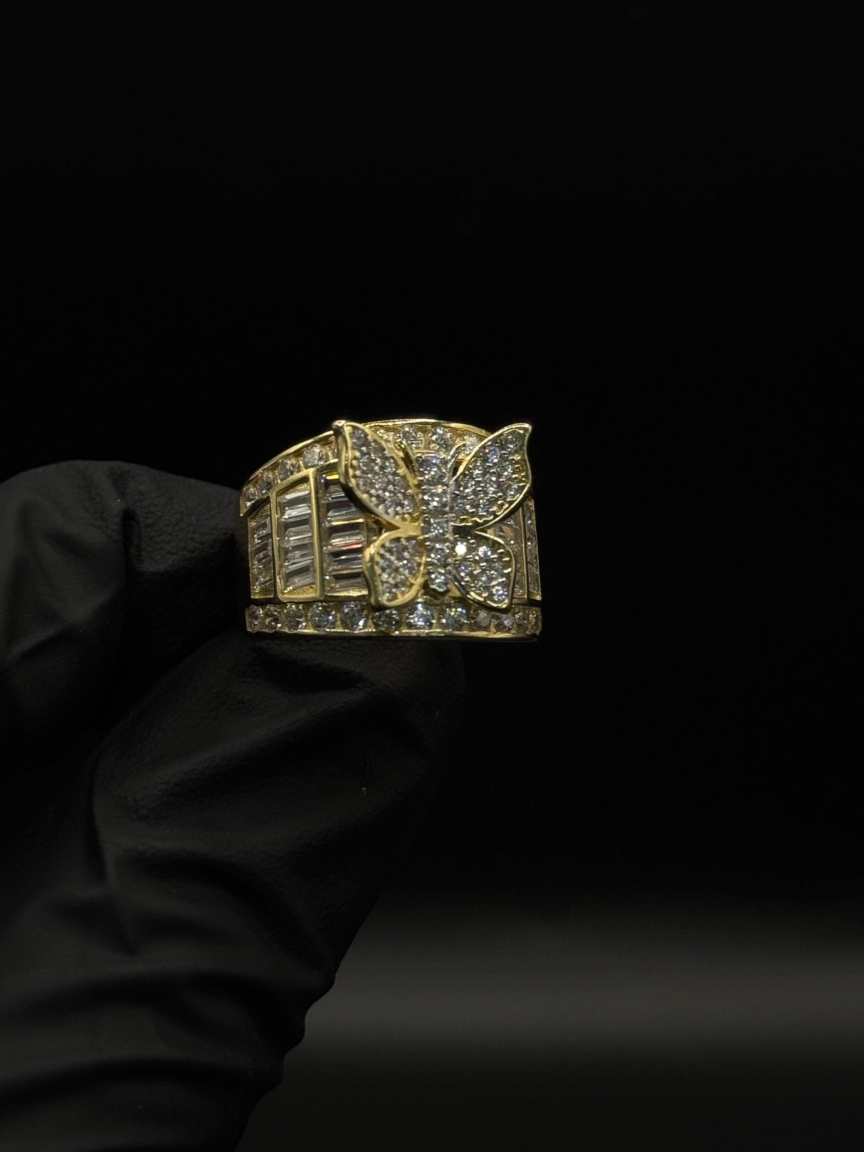 Womens Butterfly Ring image 1