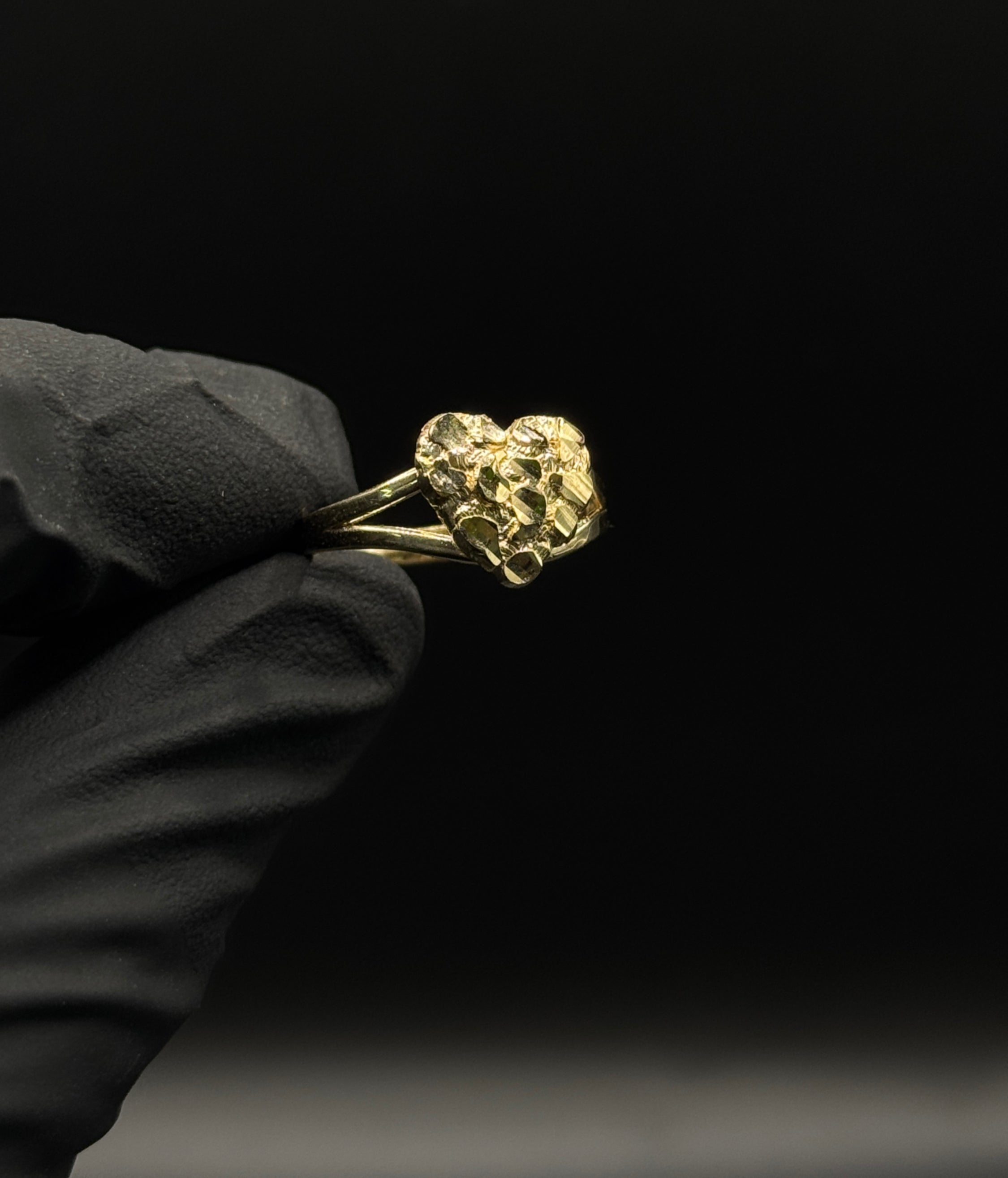 Heart Nugget Ring (Small) image 0
